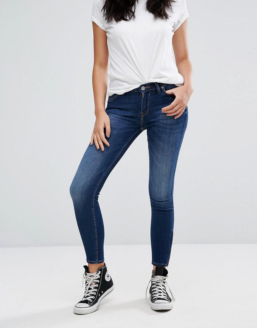 lee scarlett cropped jeans