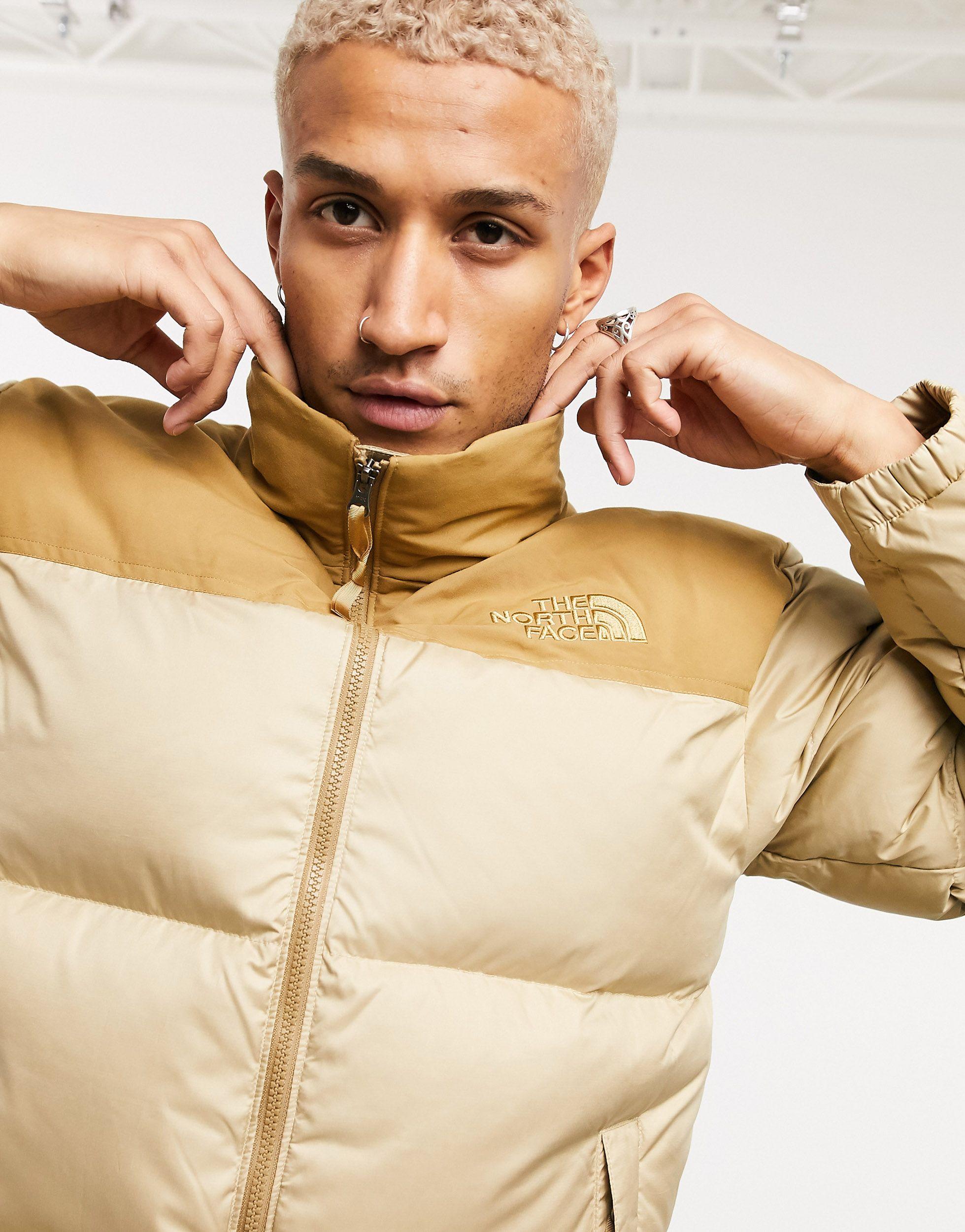 The North Face Eco Nuptse Jacket in Brown for Men - Lyst