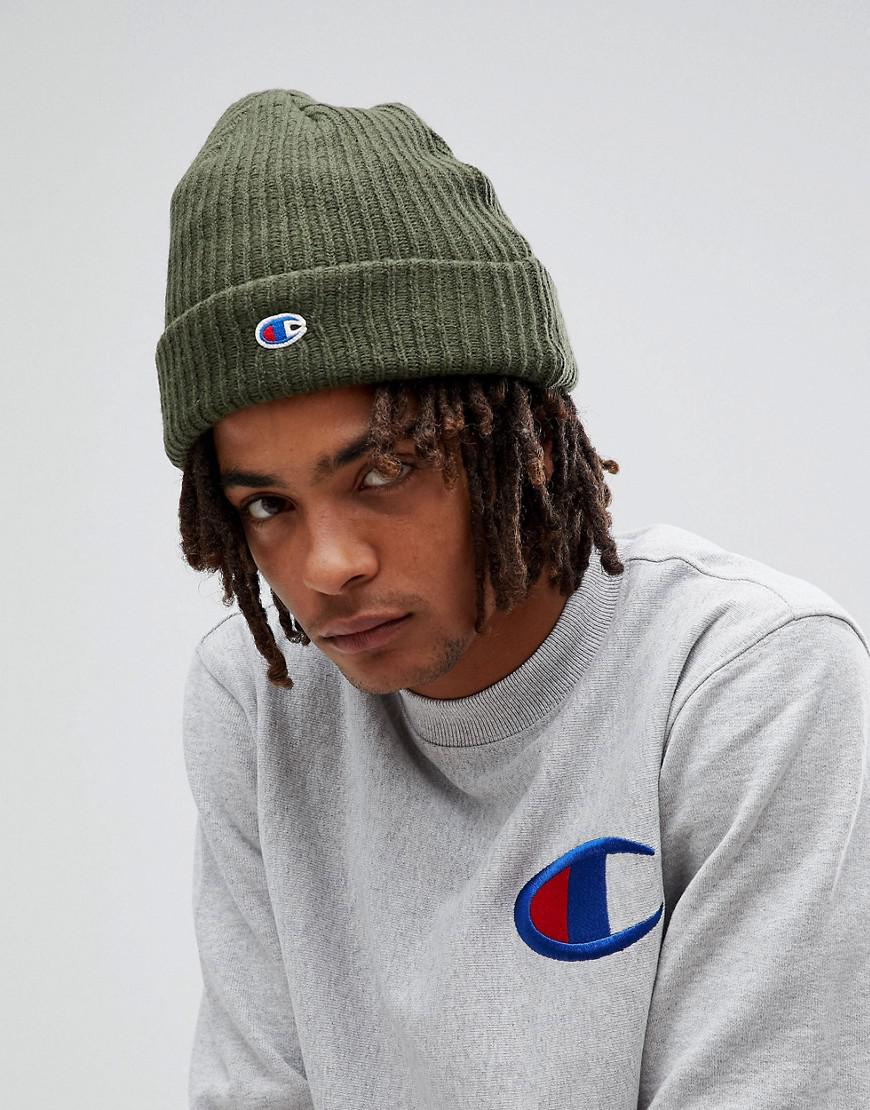 champion beanie green