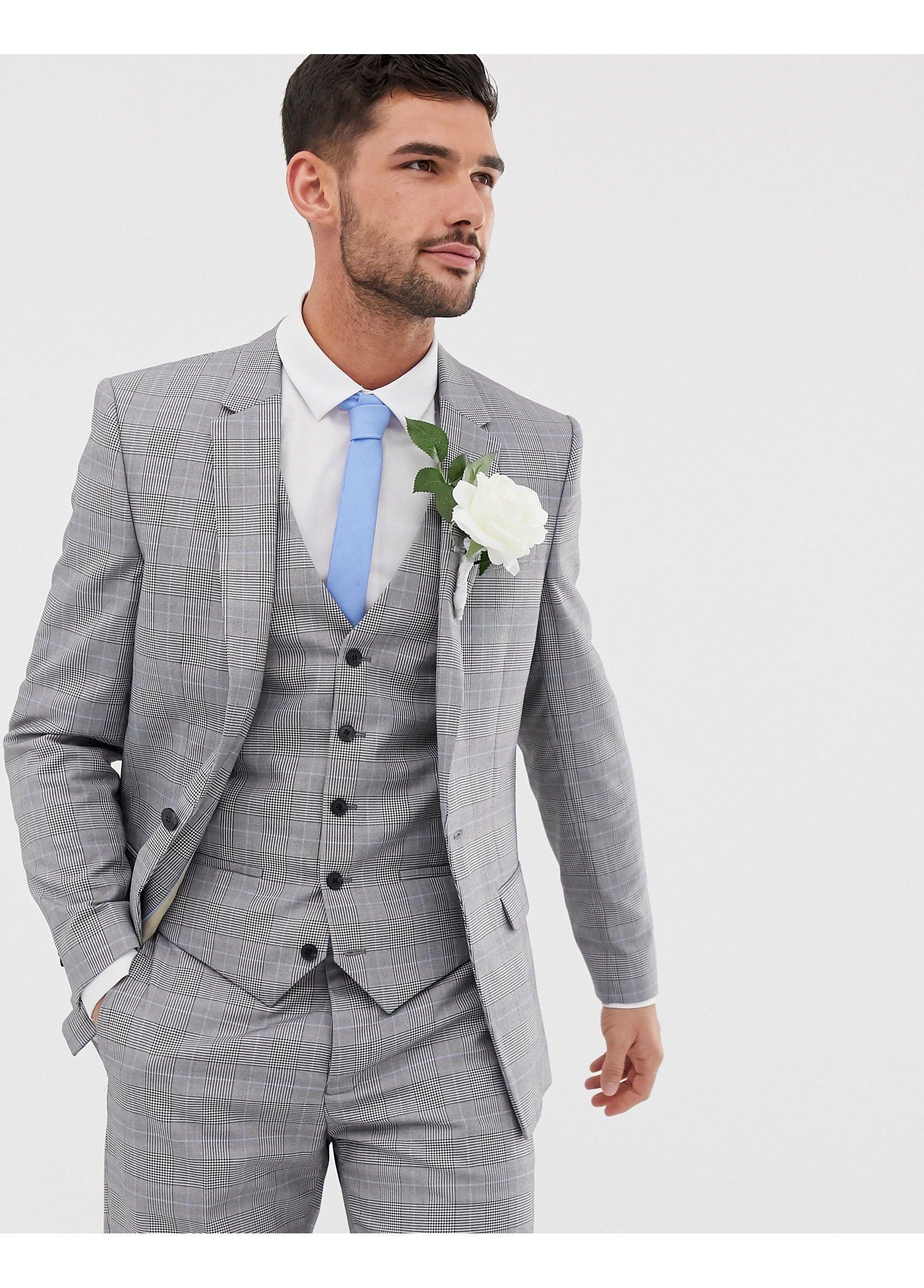 gray suit coat