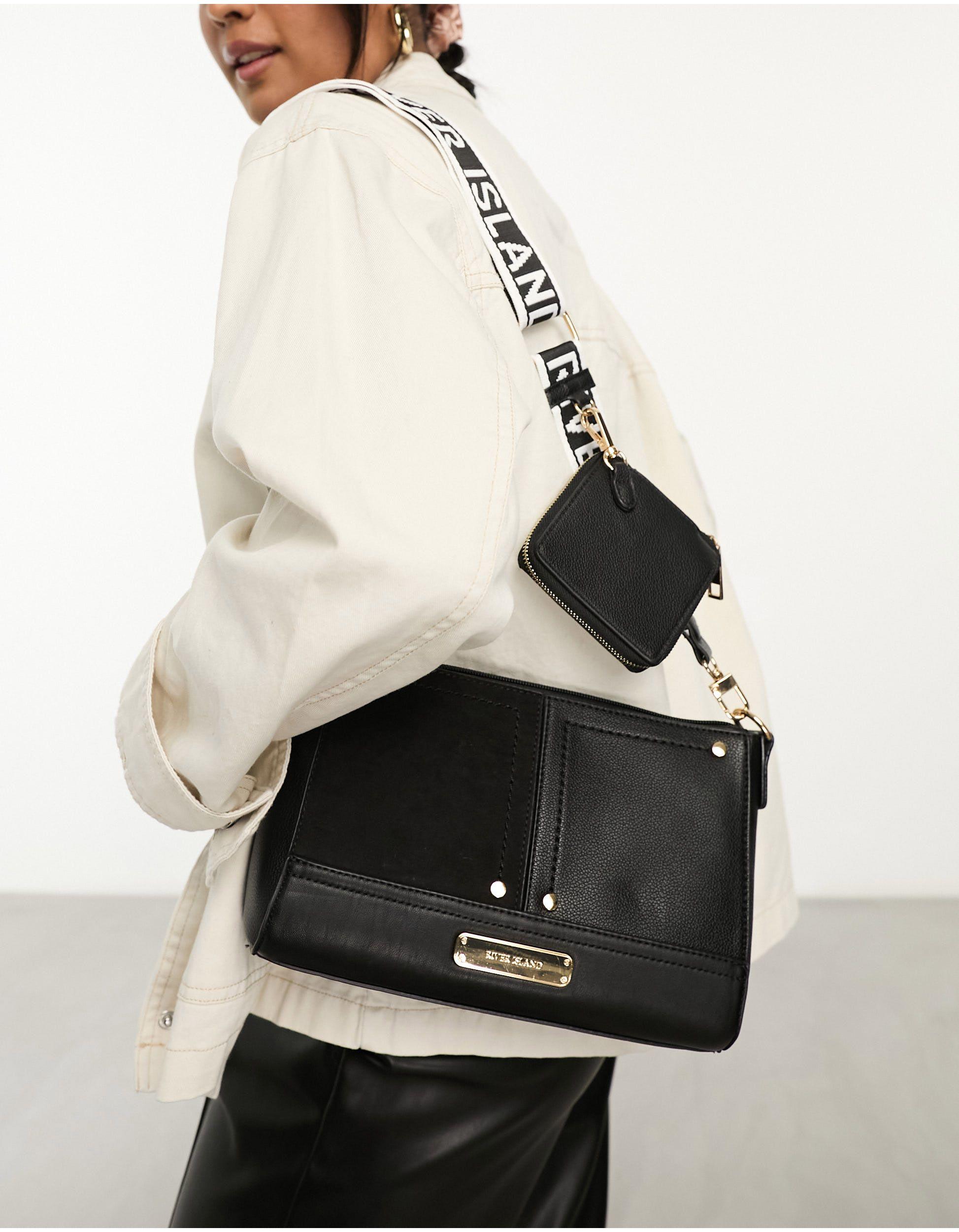 River island store sling bag