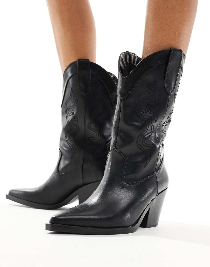 Bershka cowboy boots discount