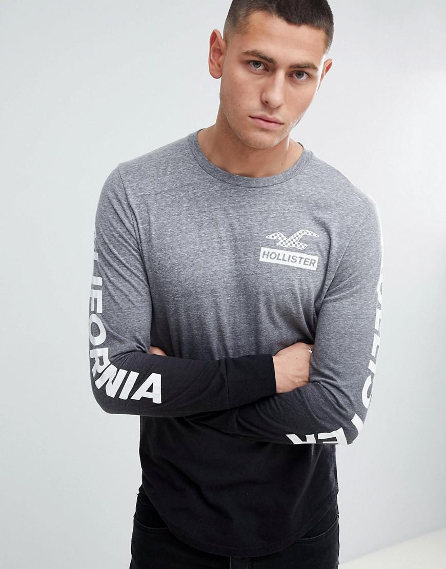 hollister ombre long sleeve