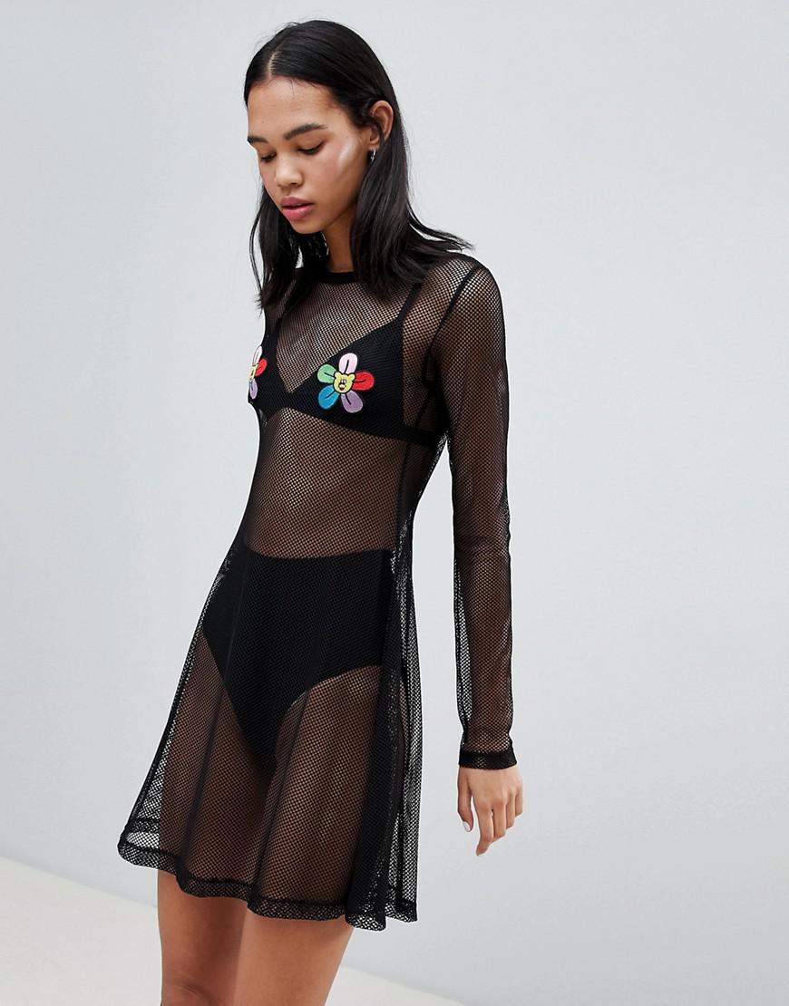 lazy oaf little love black dress