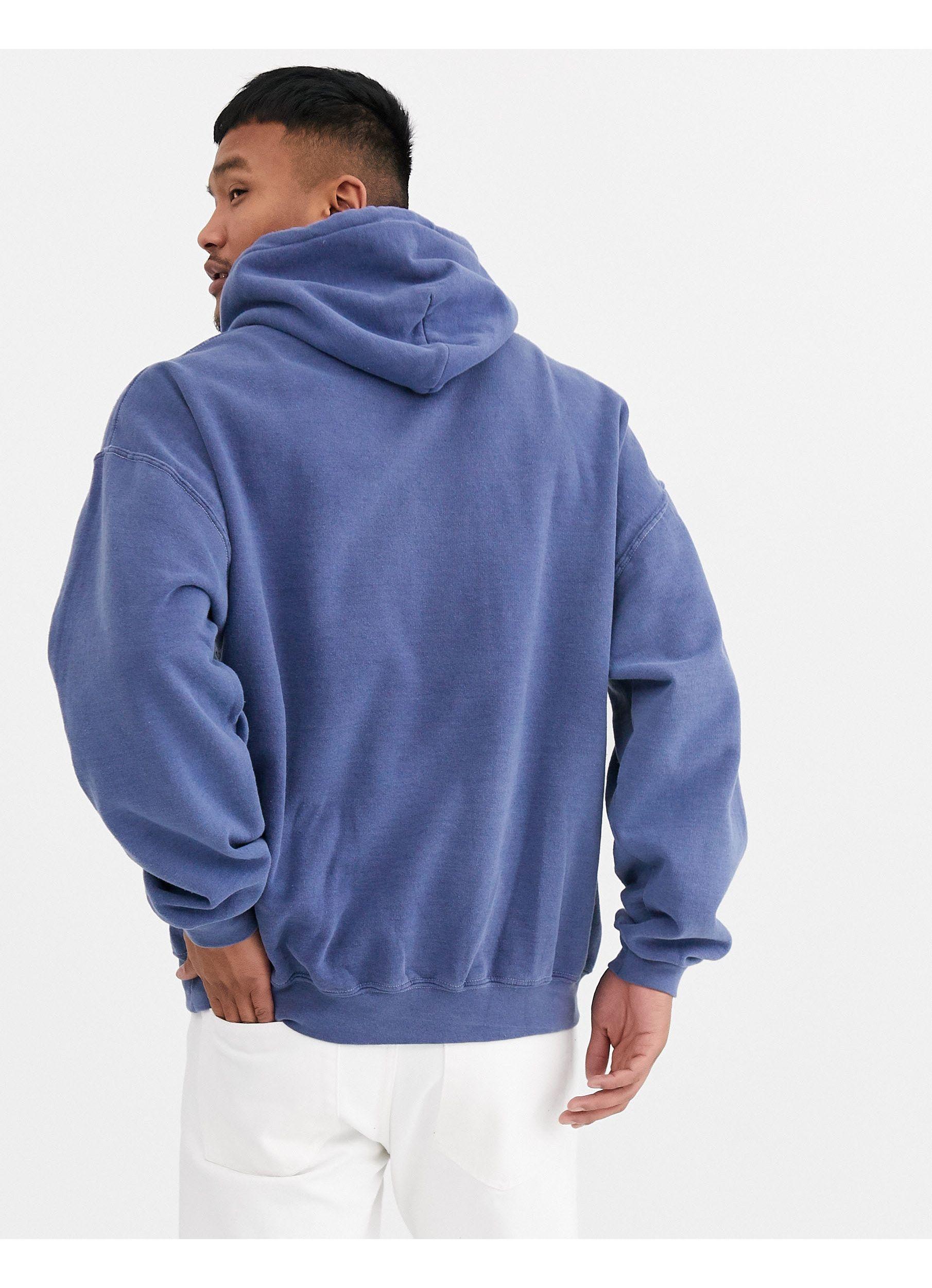marineblauer hoodie