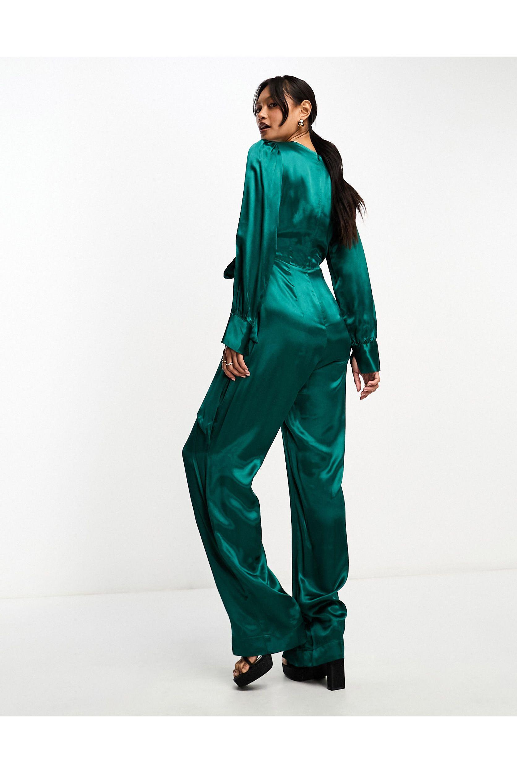 Closet green cheap jumpsuit