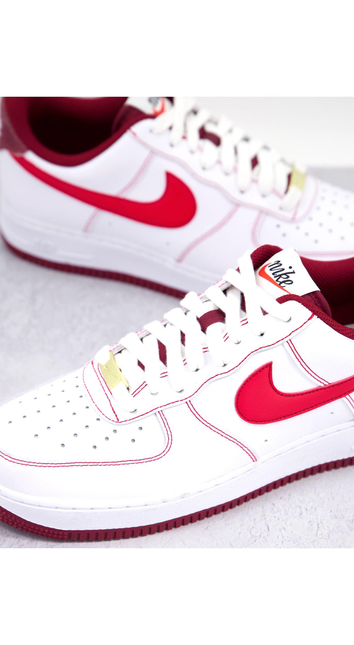 Air force 1 '07 swoosh 50th anniversary - sneakers bianche e rosse di Nike  da Uomo | Lyst