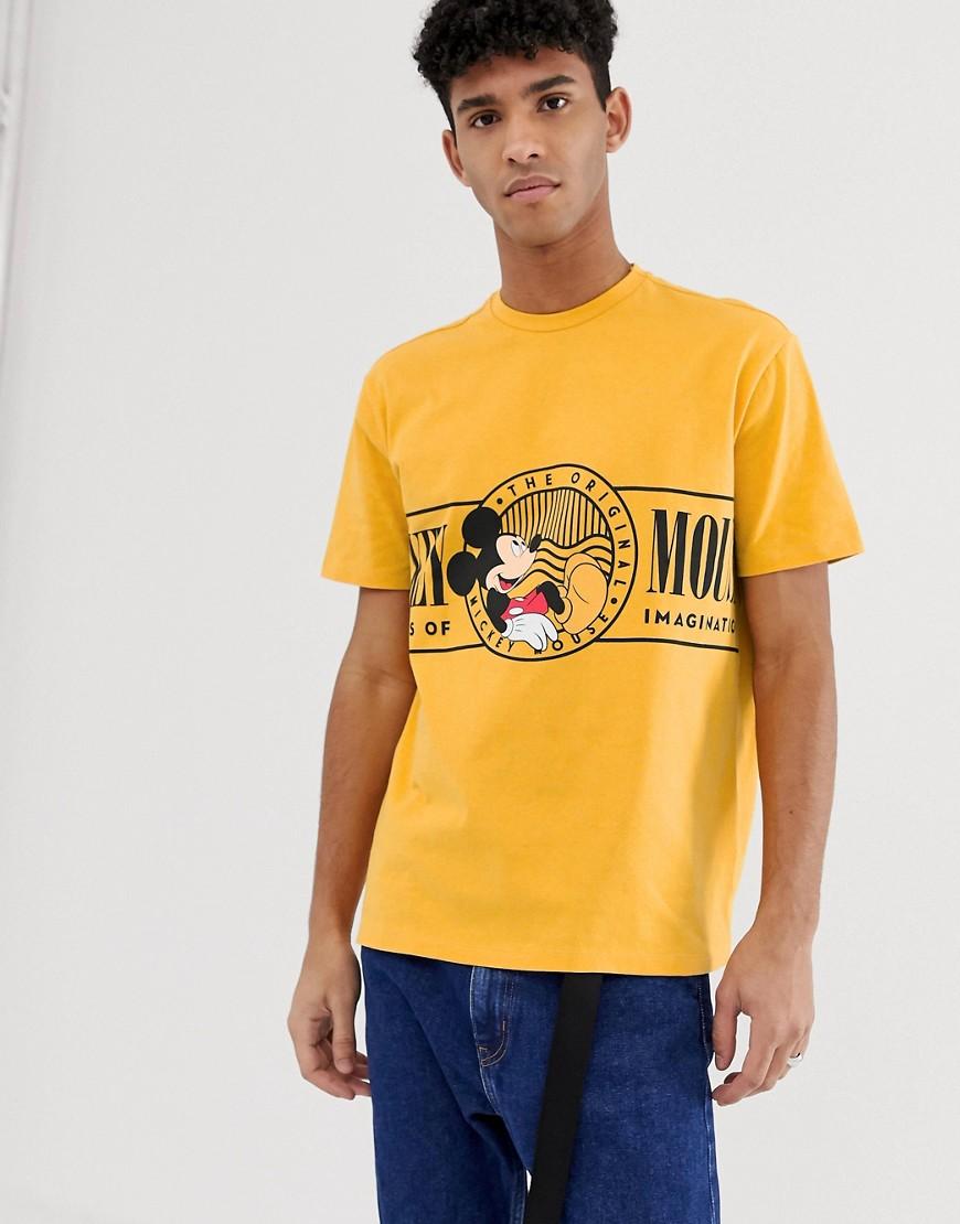 Pull\u0026Bear Denim Mickey Mouse Oversized 