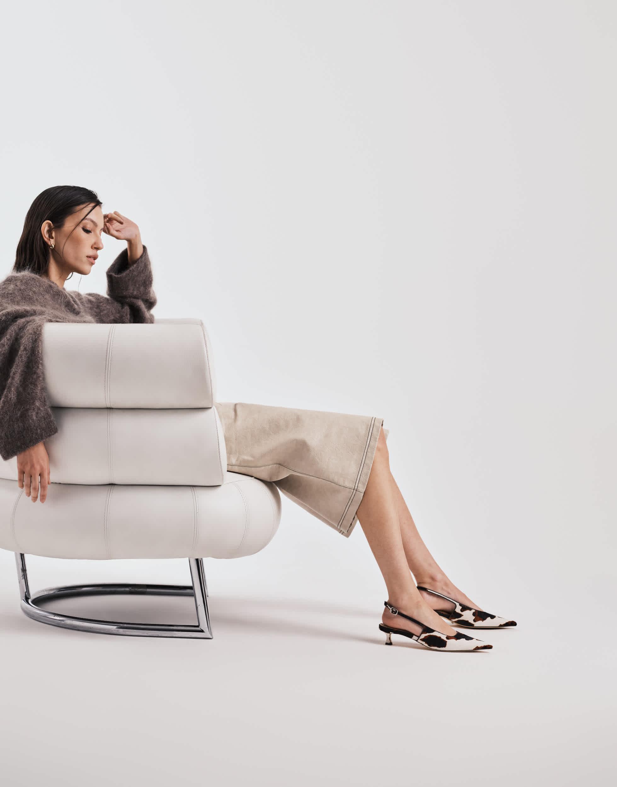 Natural Sandal heels for Women Lyst Canada