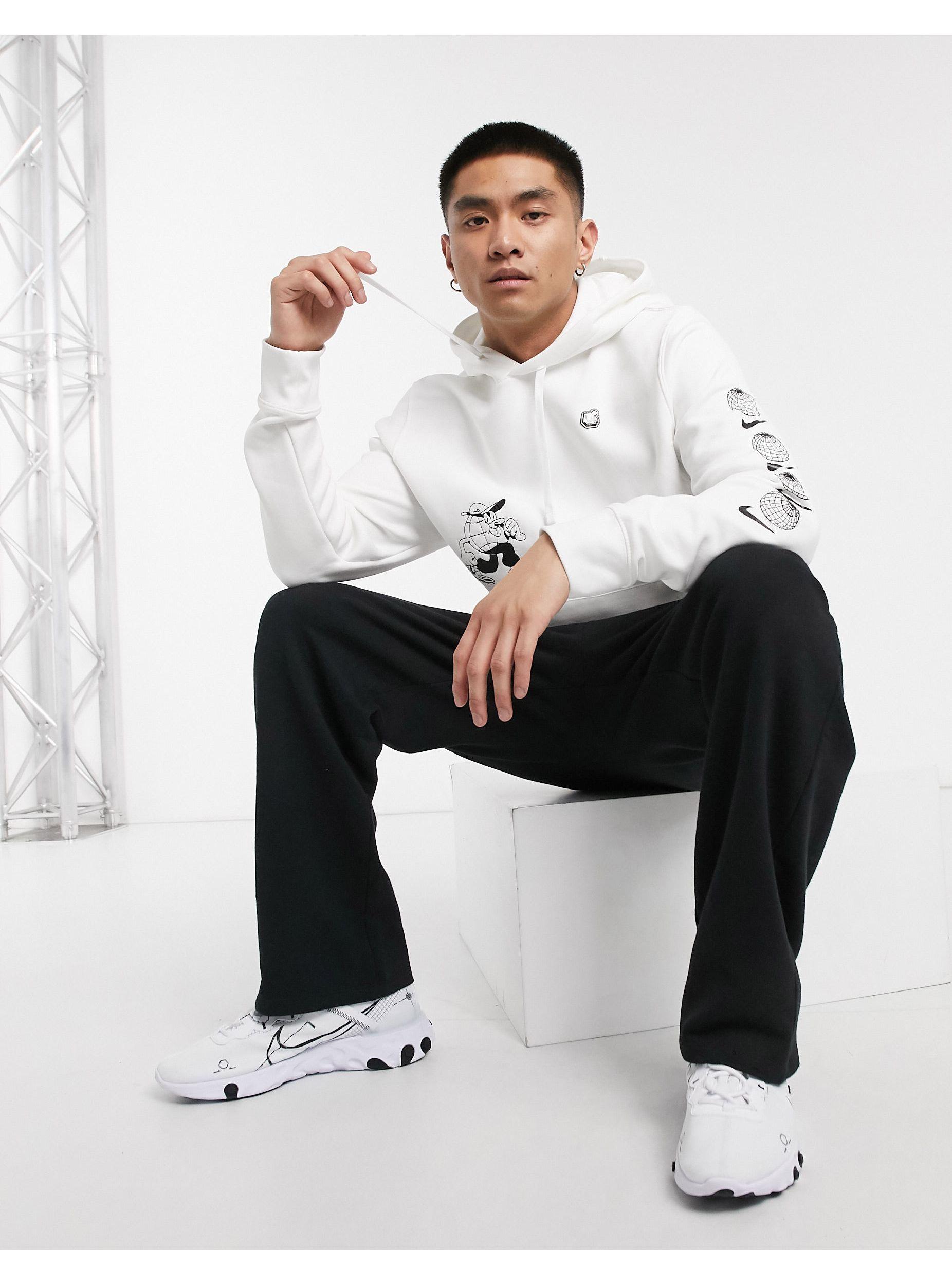 Nike Lugosis Artist Pack Hoodie in White for Men | Lyst