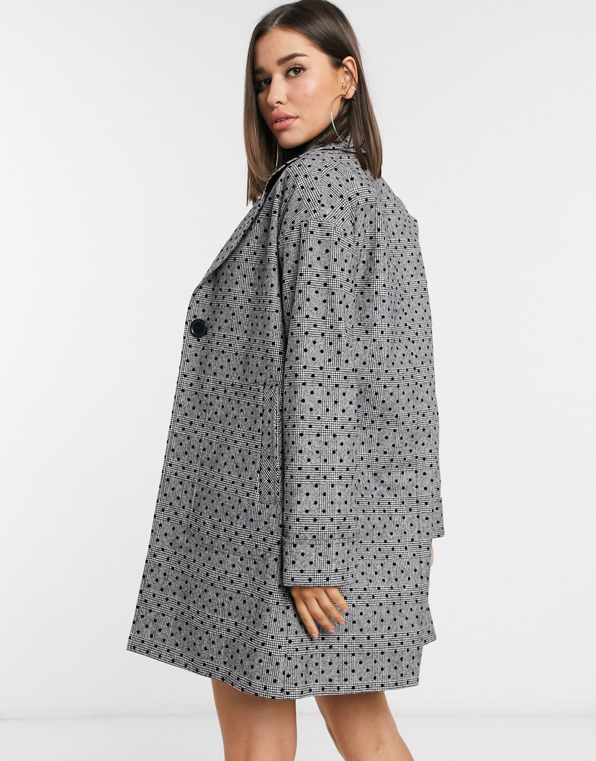 helene berman check coat