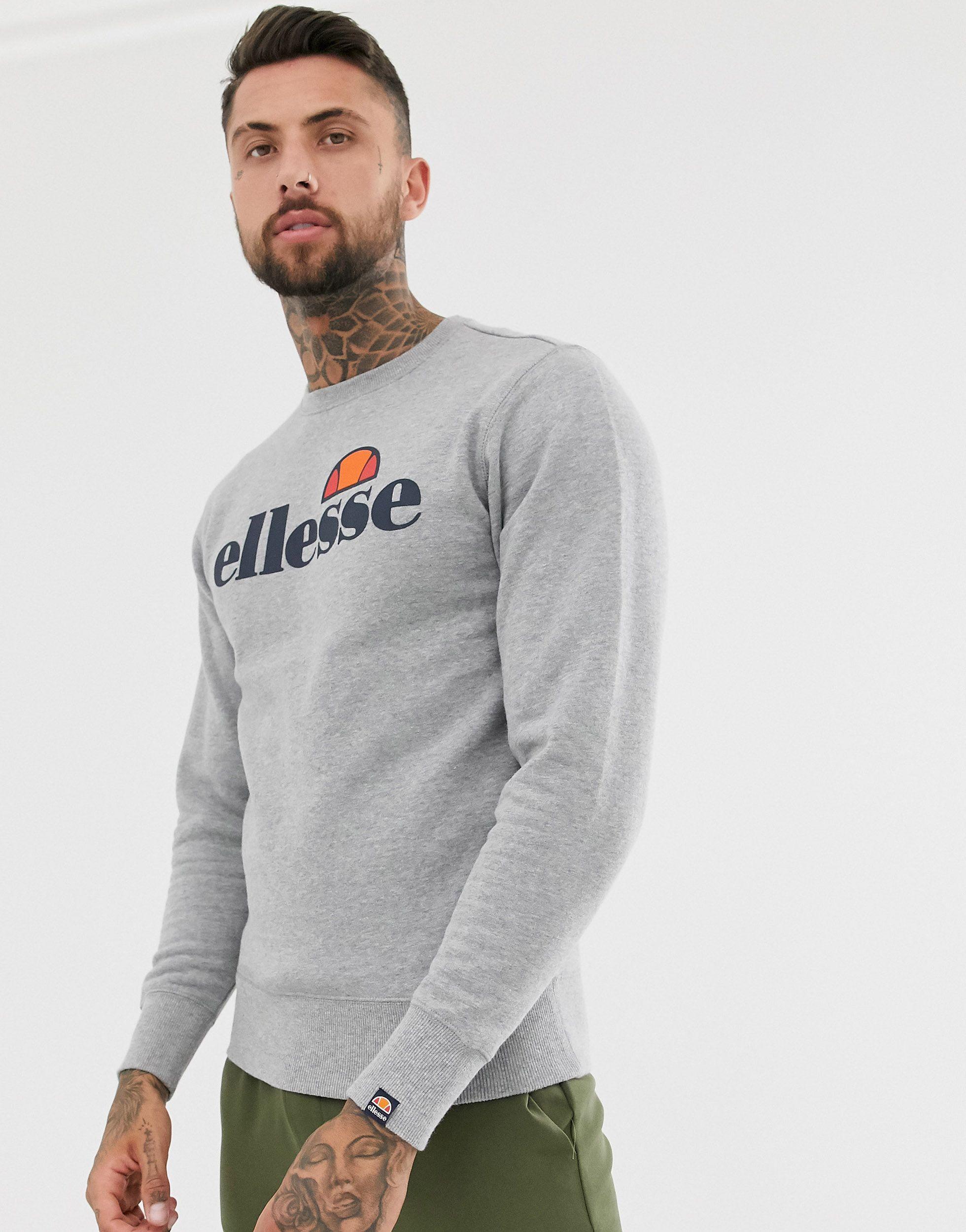 ellesse gray hoodie