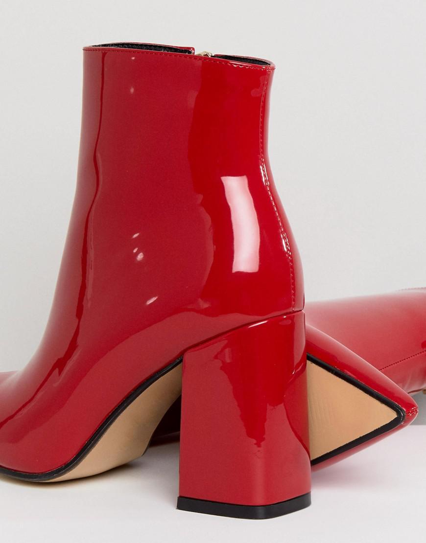 public desire red boots