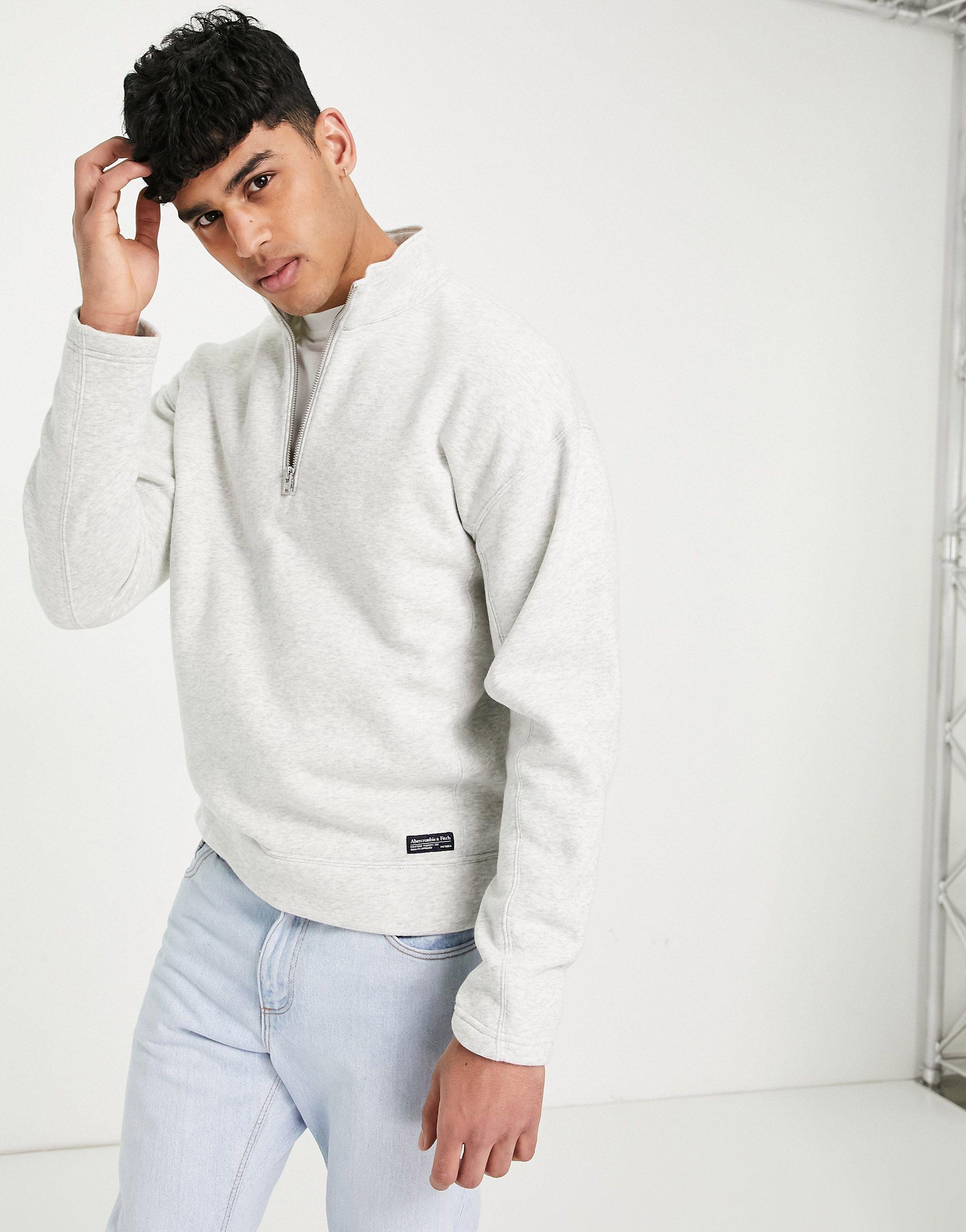 abercrombie and fitch quarter zip