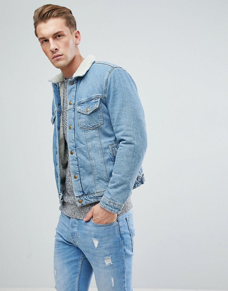 jack jones blue denim