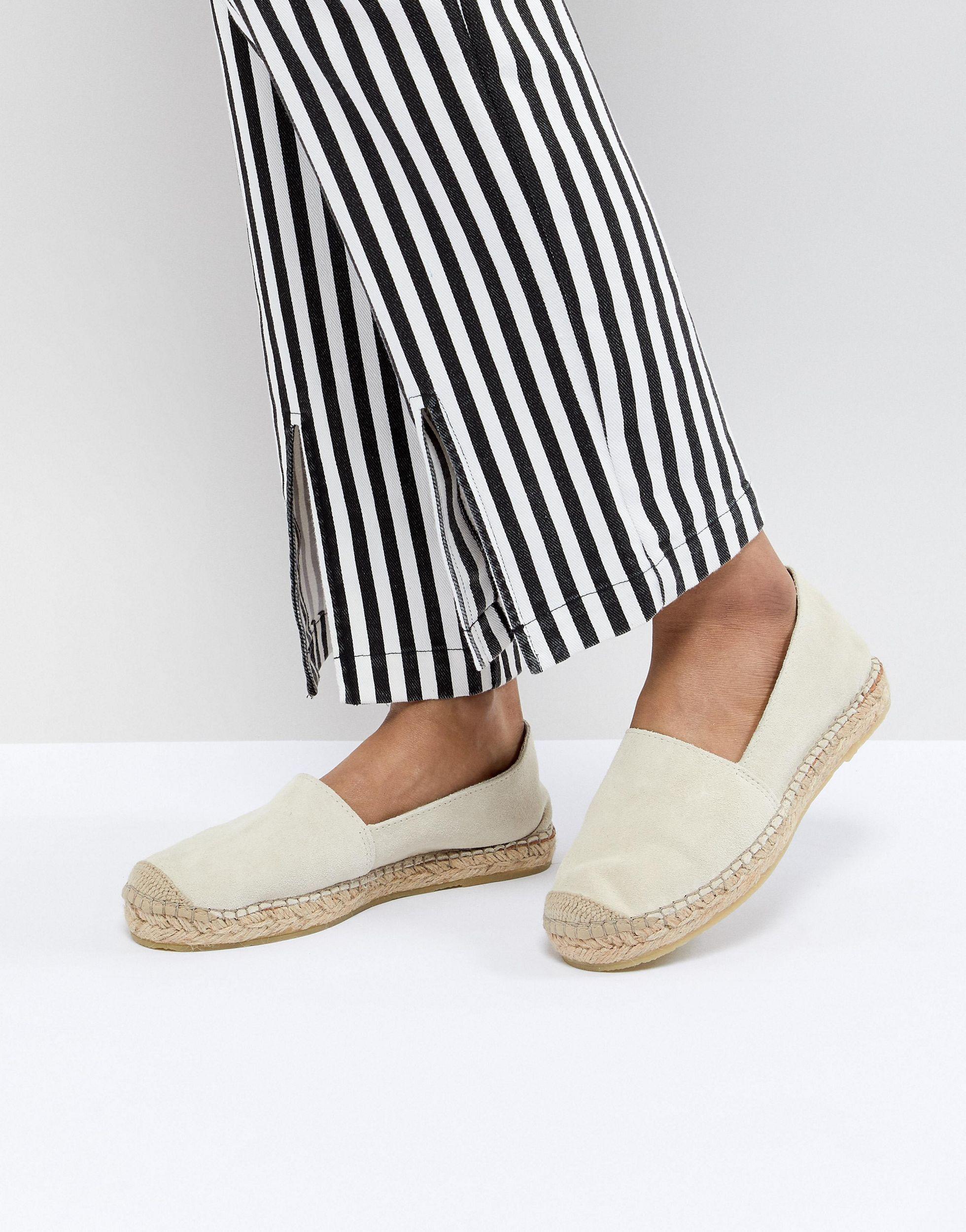 SELECTED Femme Suede Espadrille - Lyst