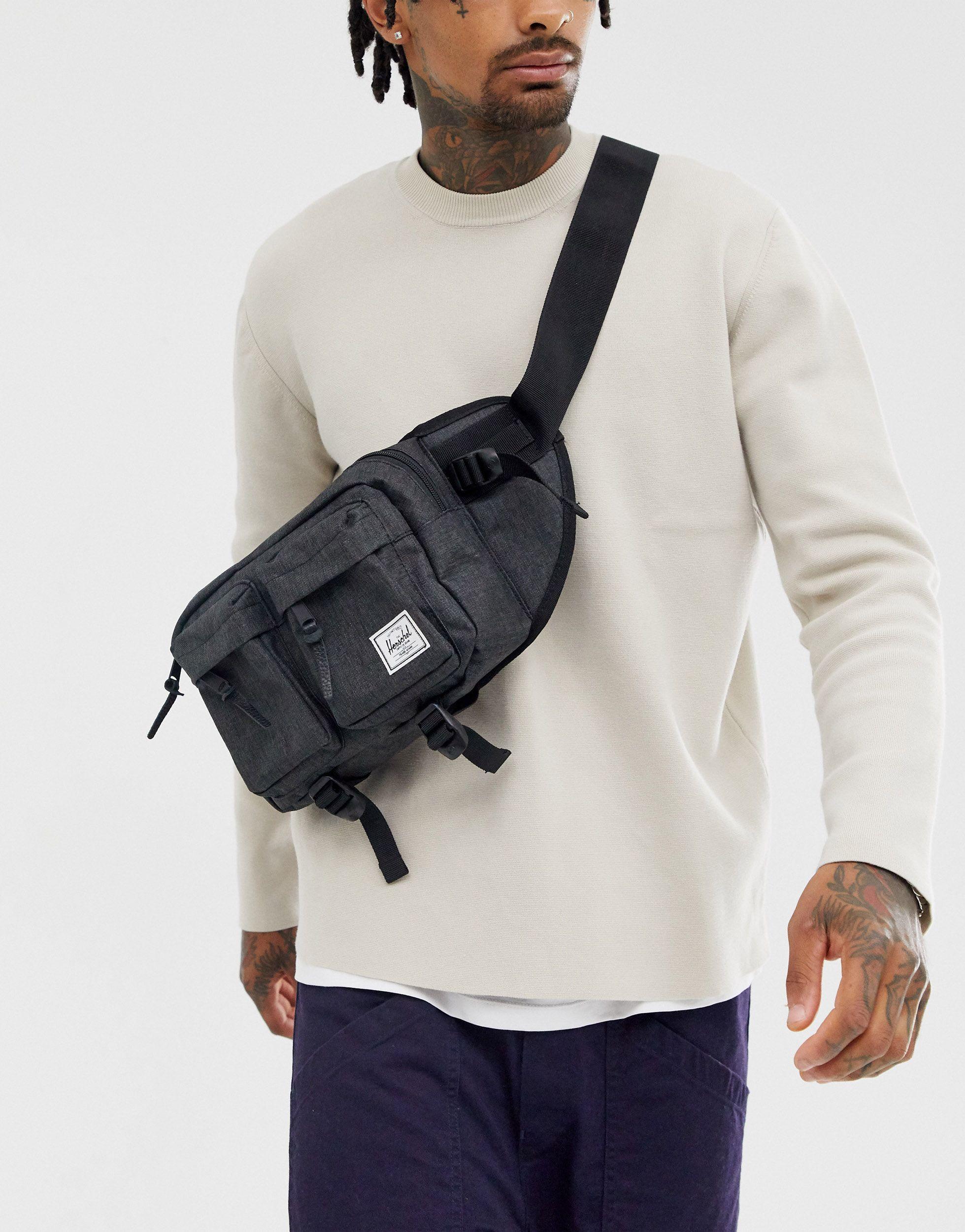 Eighteen Sac banane effet hachur 6 L Herschel Supply Co. pour