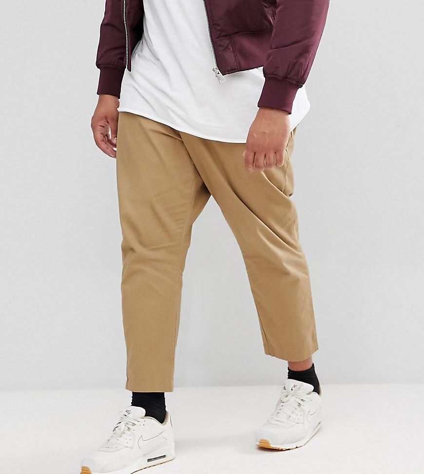 Only & Sons Denim Cropped Chinos in Beige (Natural) for Men - Lyst