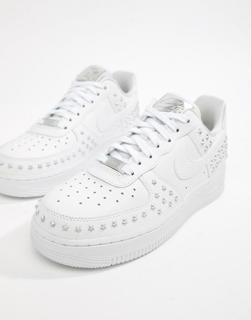 nike air force 1 blauw nike teken