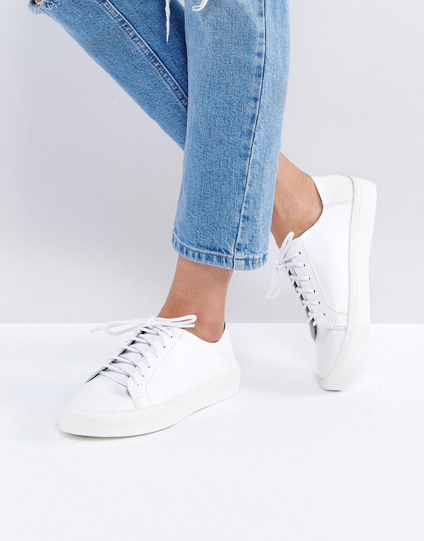 asos design dustin lace up sneakers