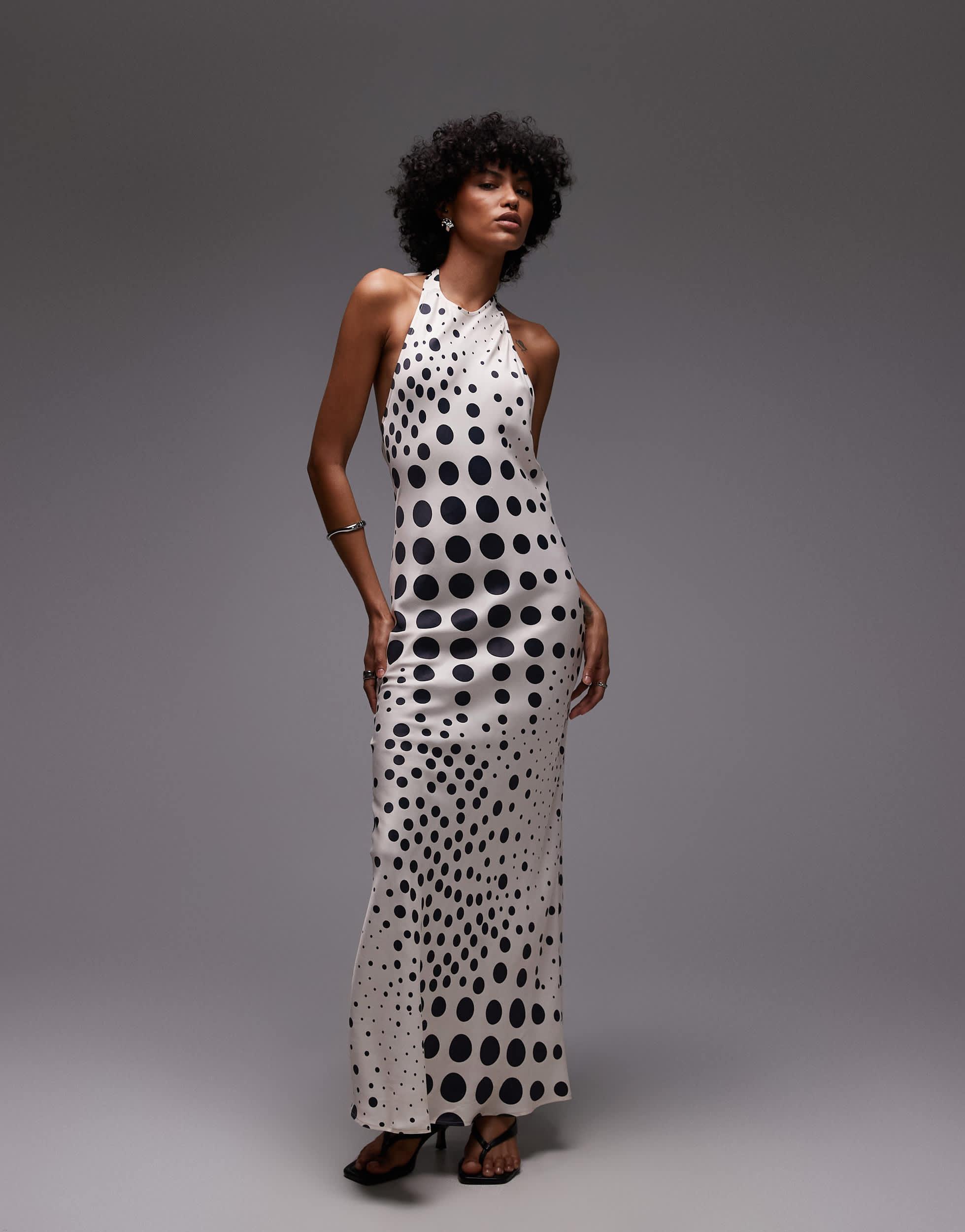 TOPSHOP Halter Neck Dresses for Women | Lyst TOPSHOP Halter Neck Dresses for Women | Lyst