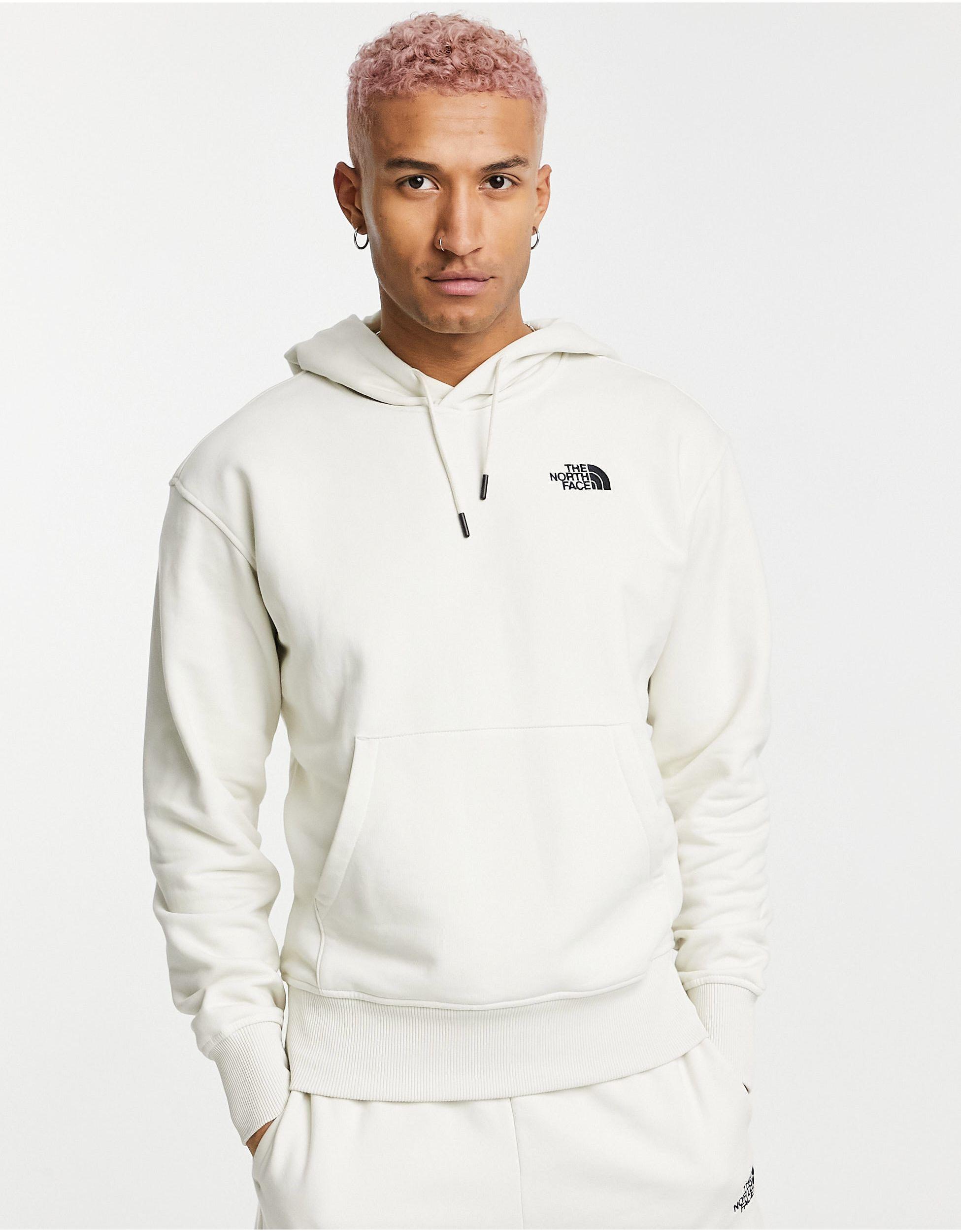 The North Face Cotton Essential Hoodie in White for Men | Lyst