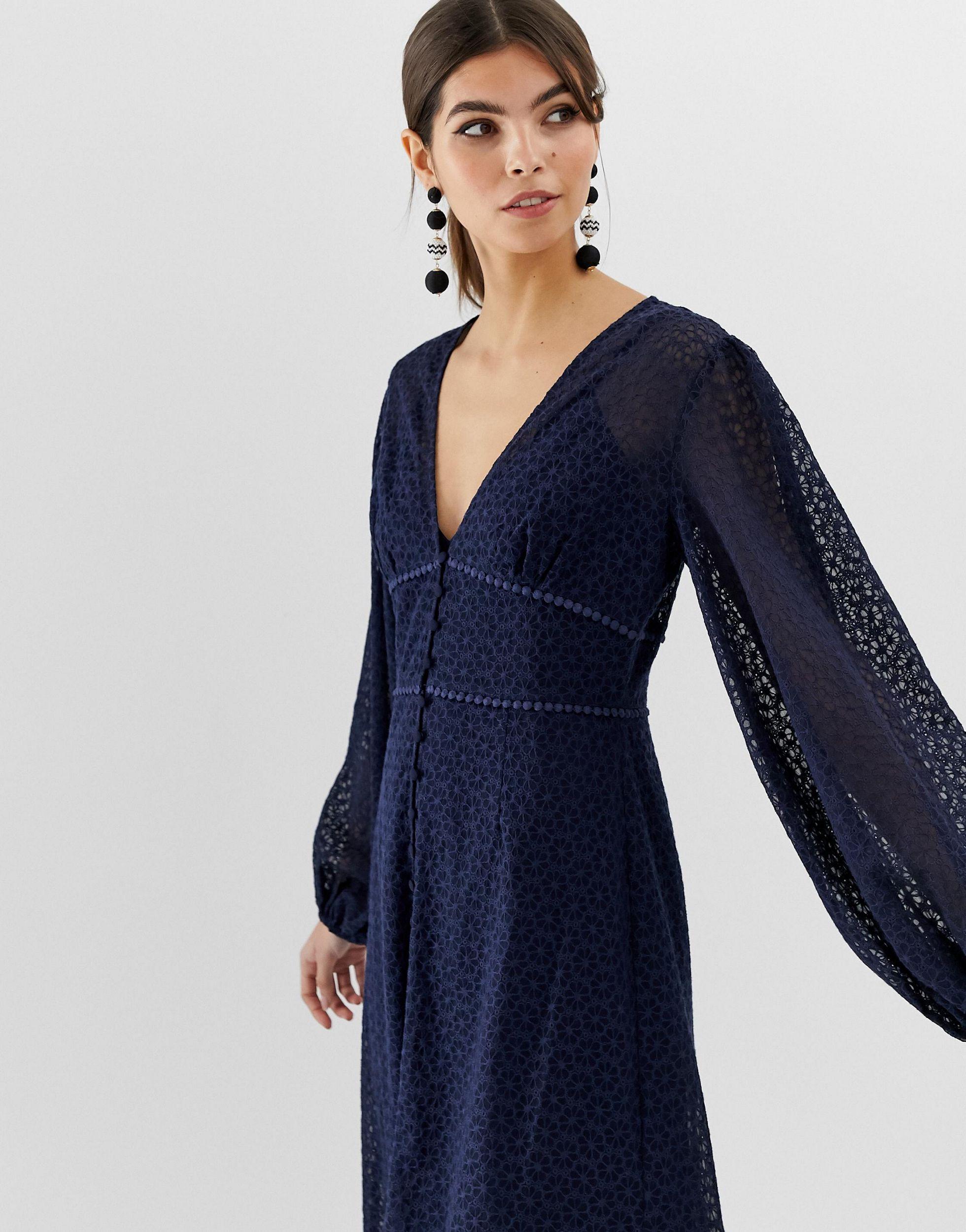 keepsake trouble midi dress