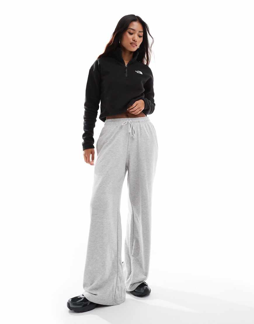 The North Face Glacier Quarter Zip Logo Cropped Fleece in Black Lyst UK