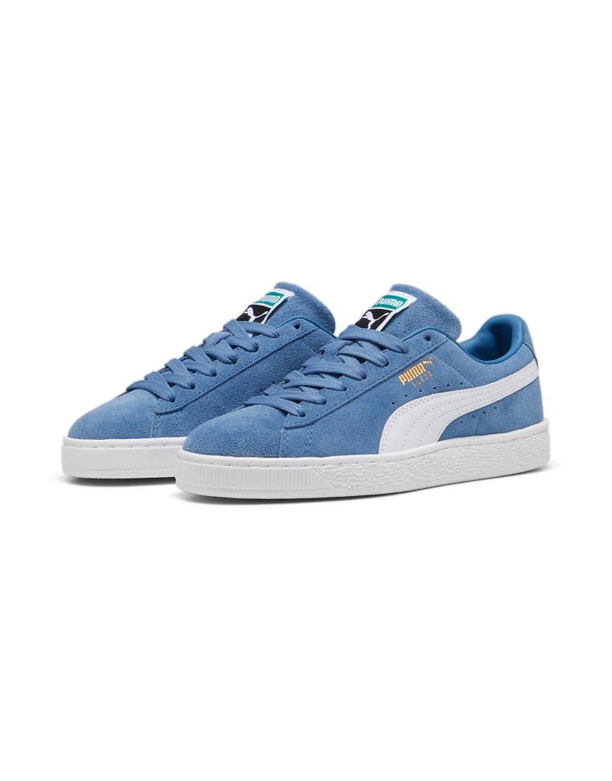PUMA Suede Classic Sneakers in Blue Lyst UK