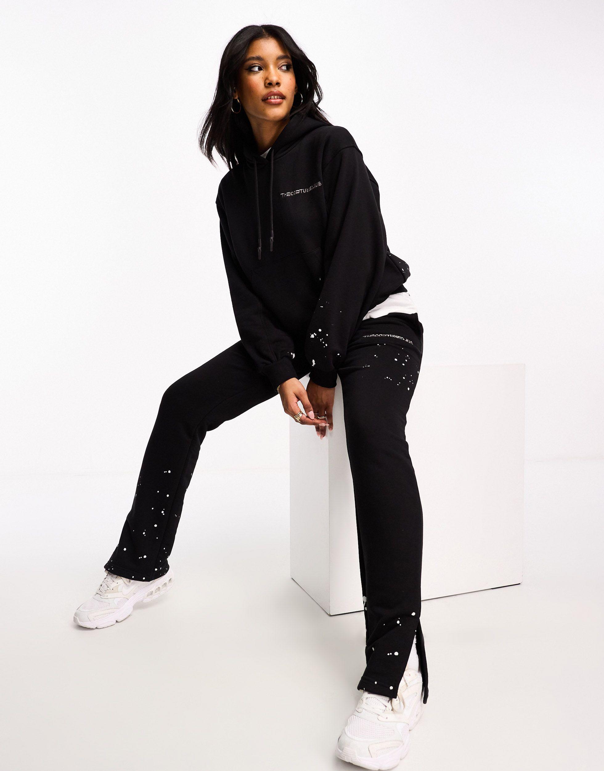 Couture club black hoodie cheap