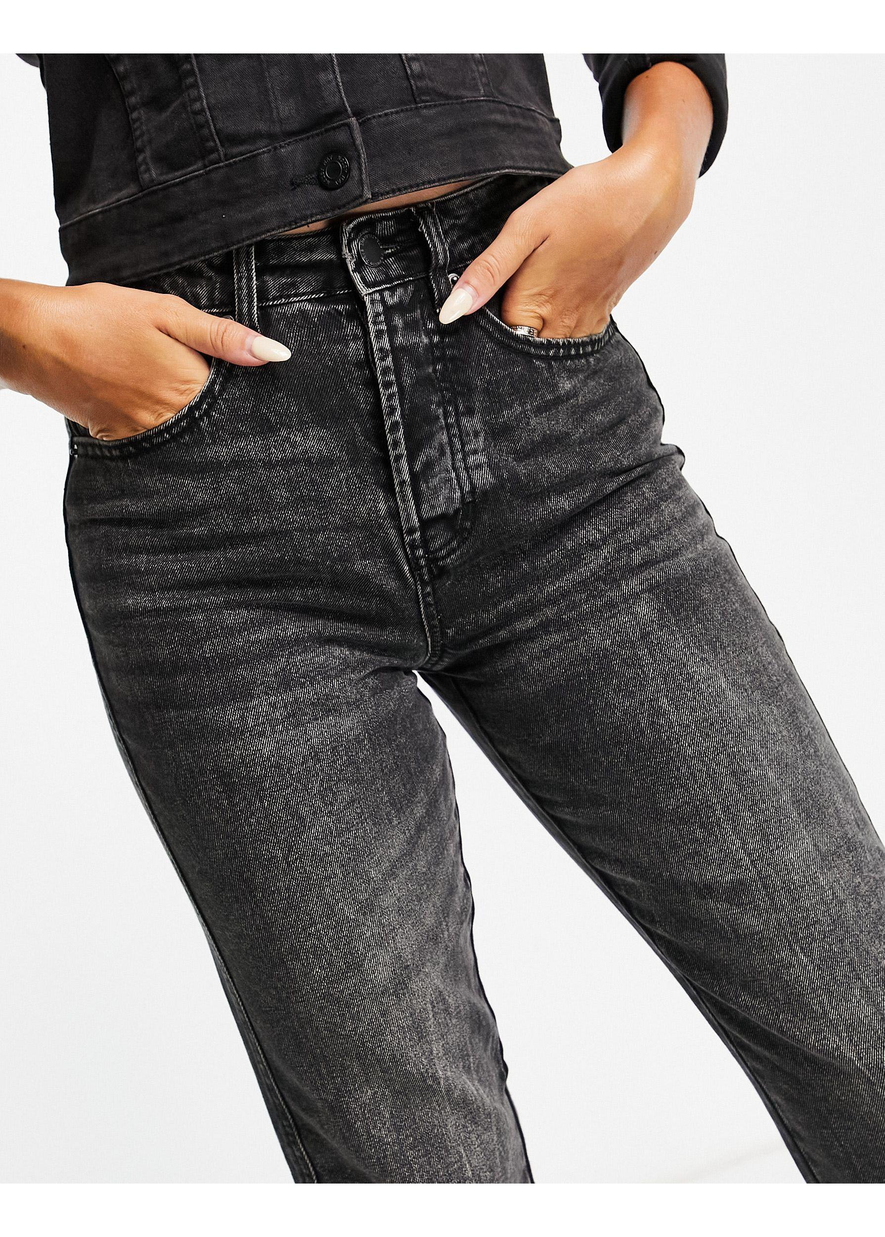 Straight mom deals fit stradivarius