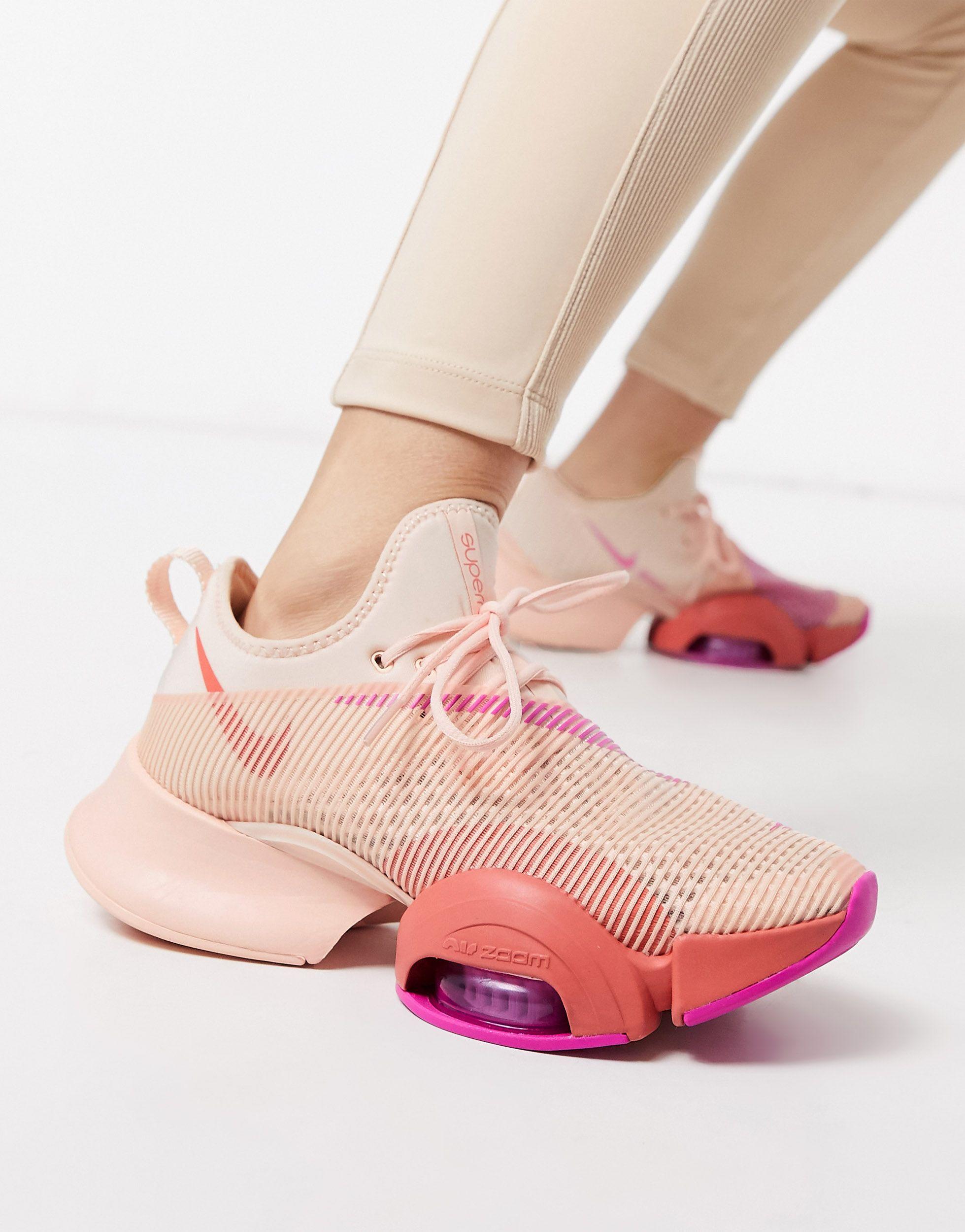 Zapatillas en rosa Air Zoom SuperRep Nike de Caucho de color Rosa ... ترى