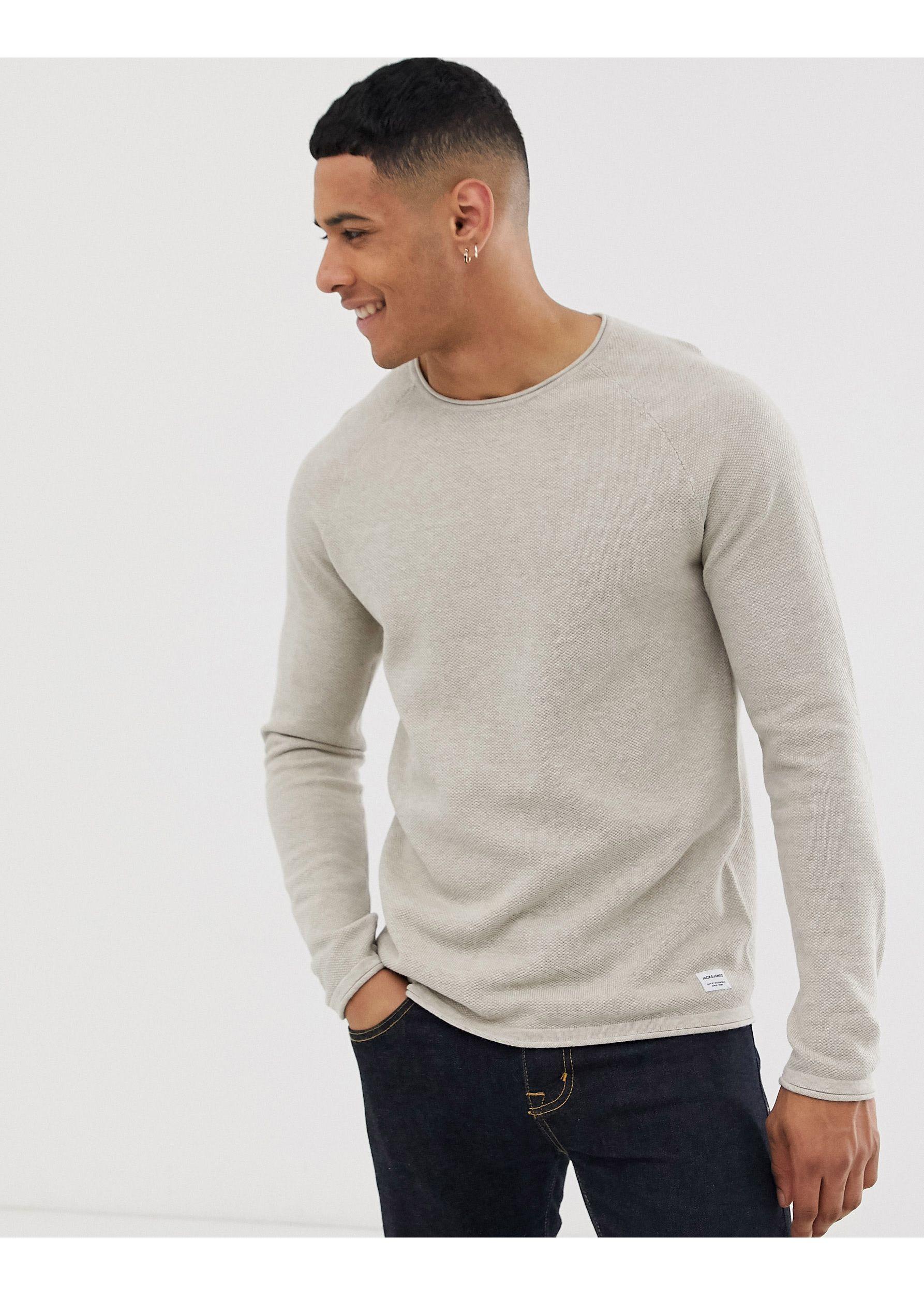 jack jones grey jumper