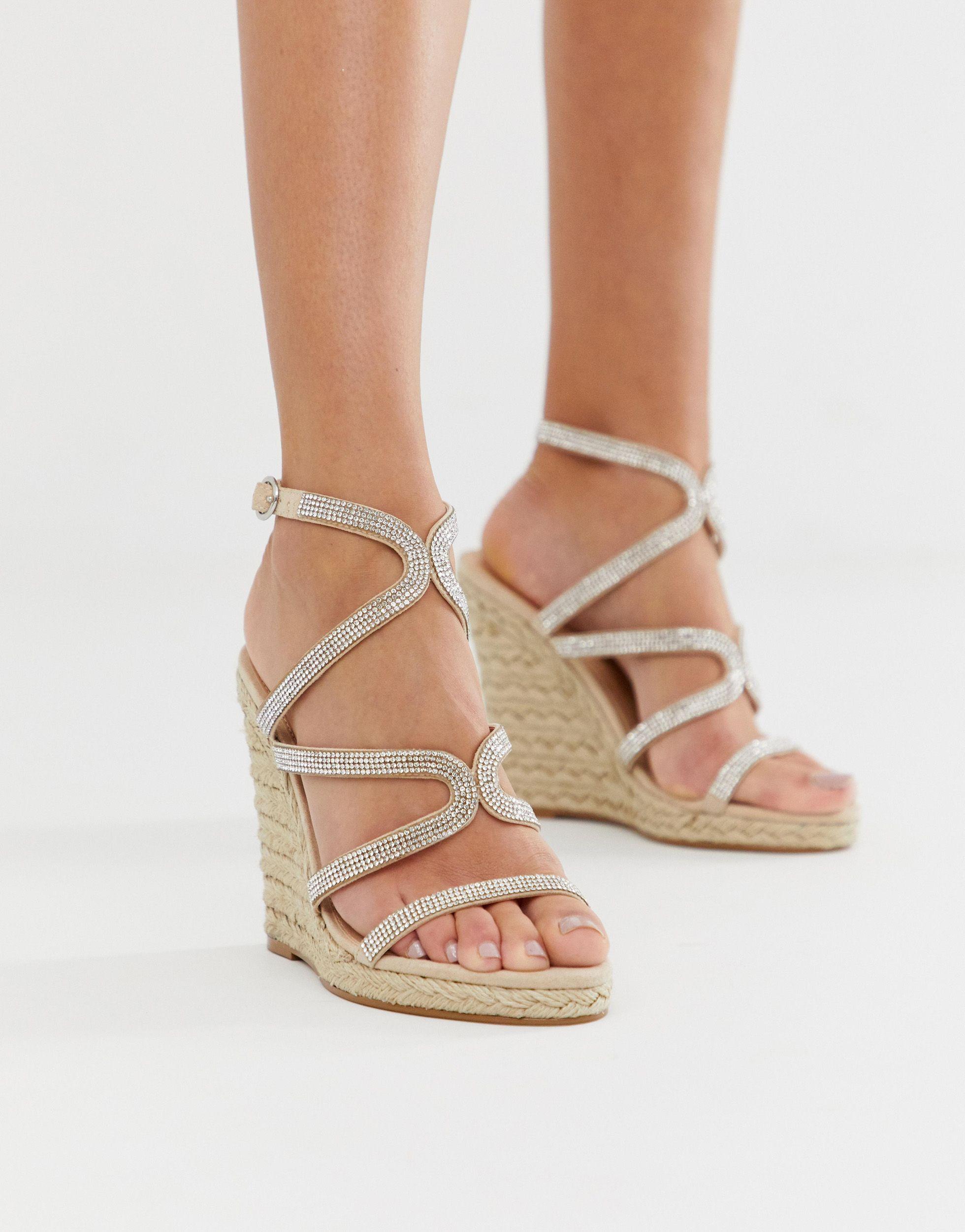 Espadrilles sandales compensées Outlet