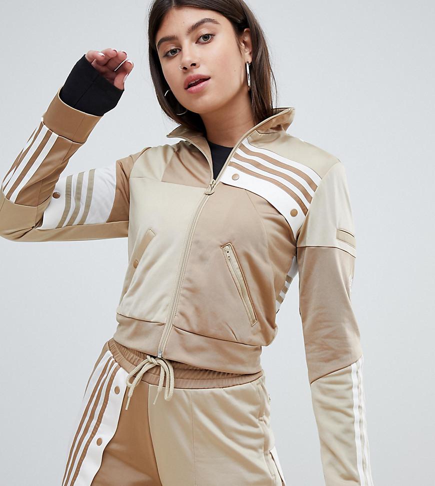 adidas Originals Synthetic X Danielle Cathari Deconstructed Track Top In  Beige Khaki in Natural | Lyst