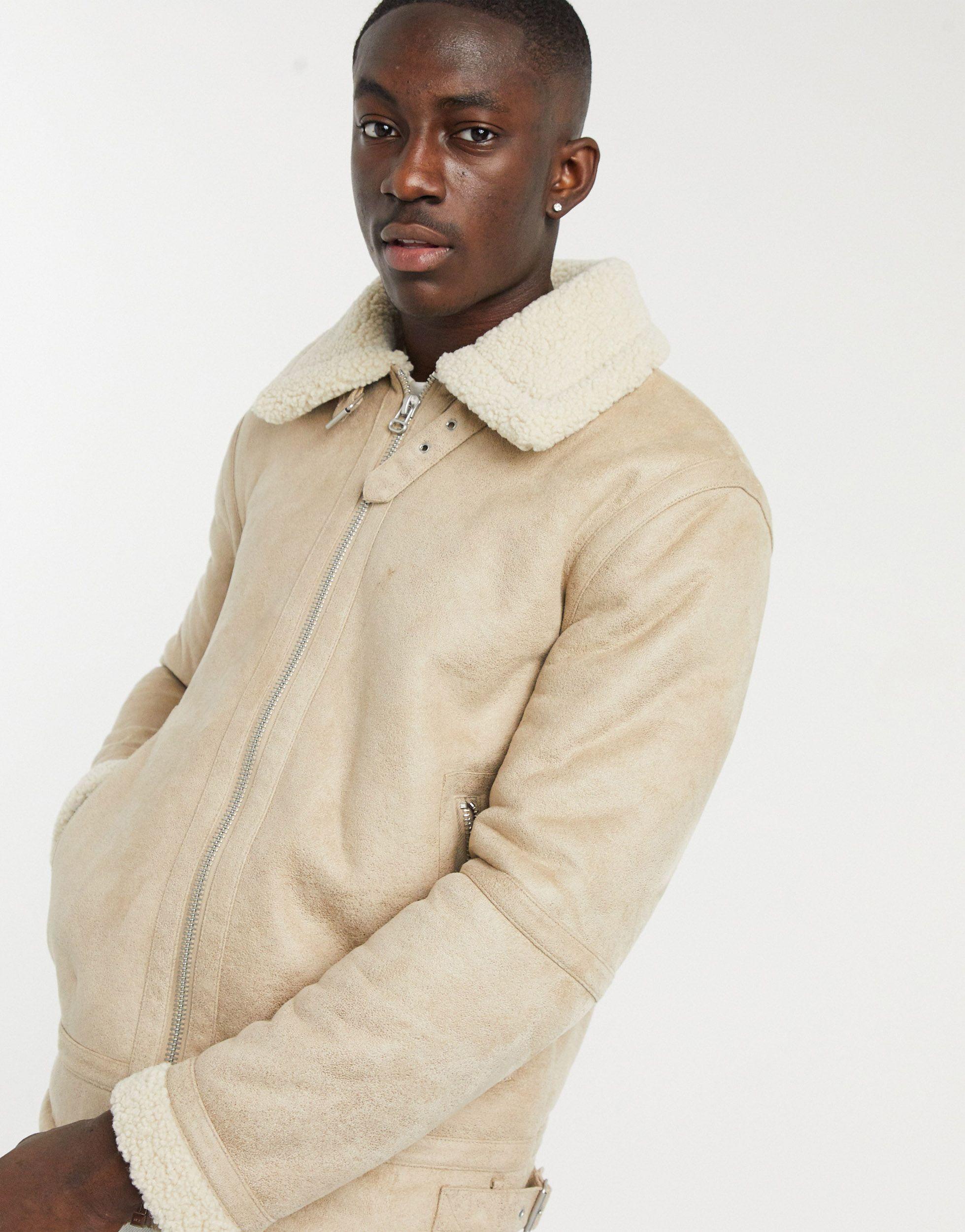 topman shearling