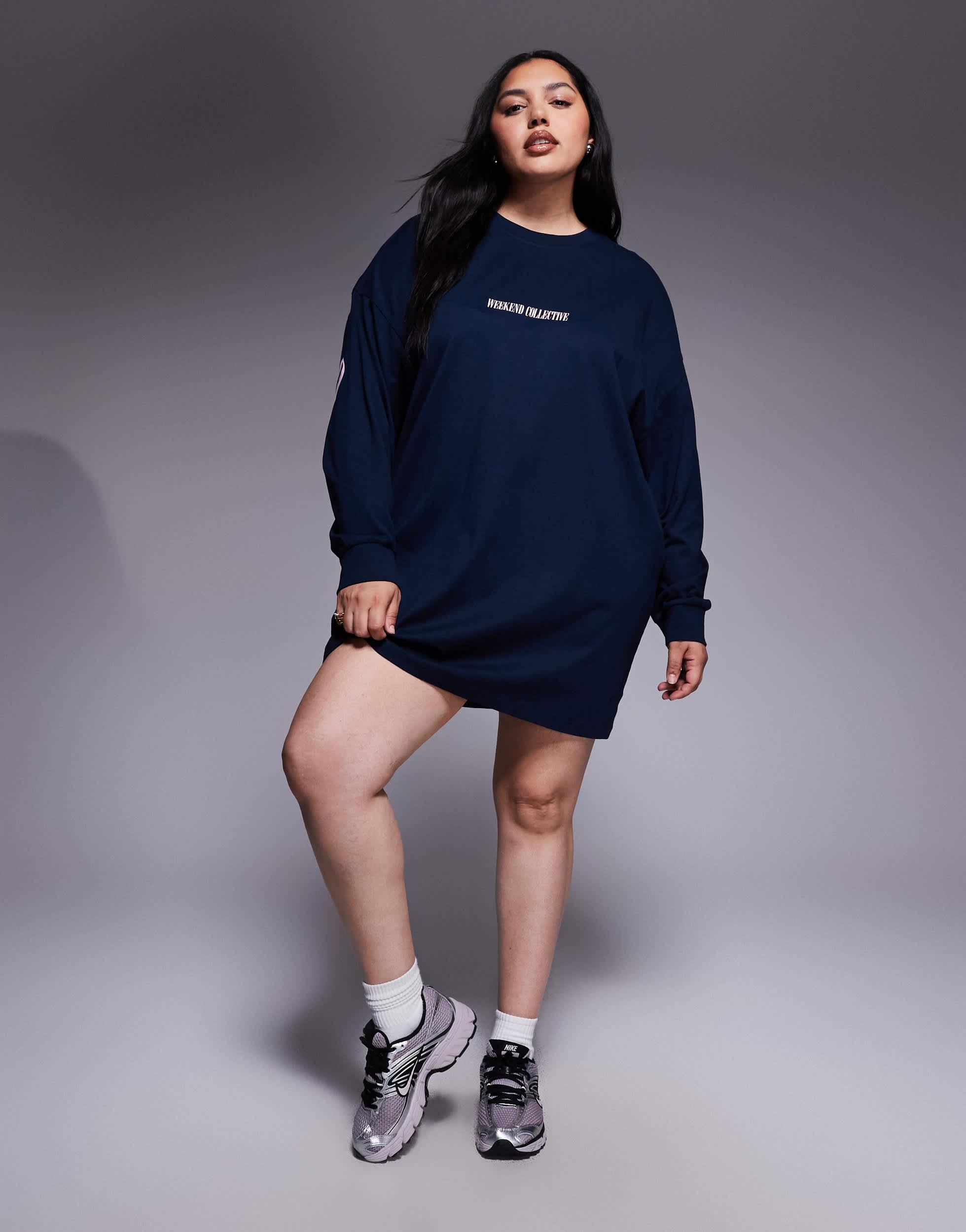 asos nike curve