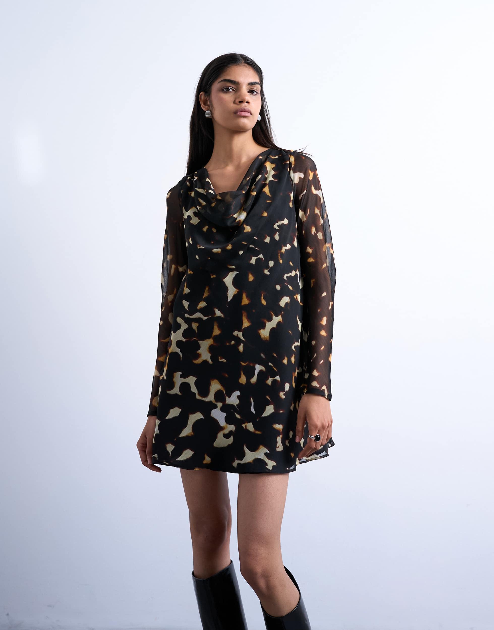 TOPSHOP Animal Print Dresses for Women | Lyst