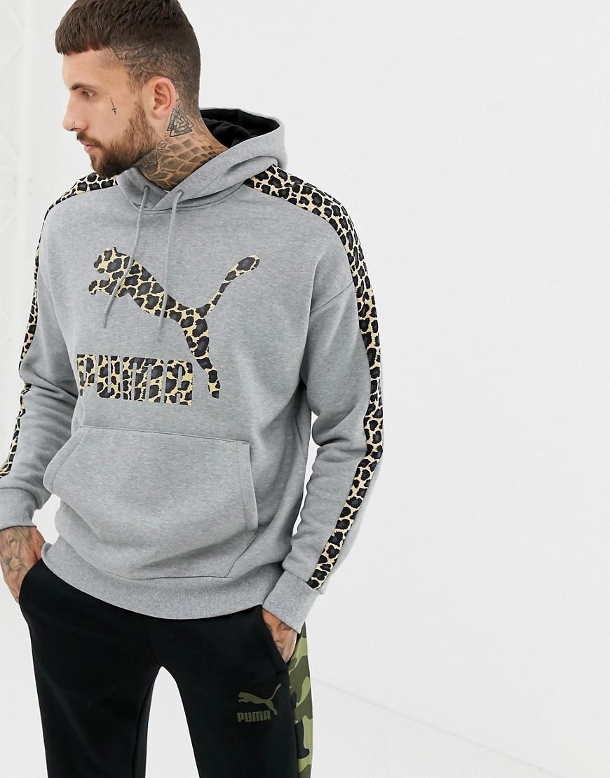 leopard print puma hoodie
