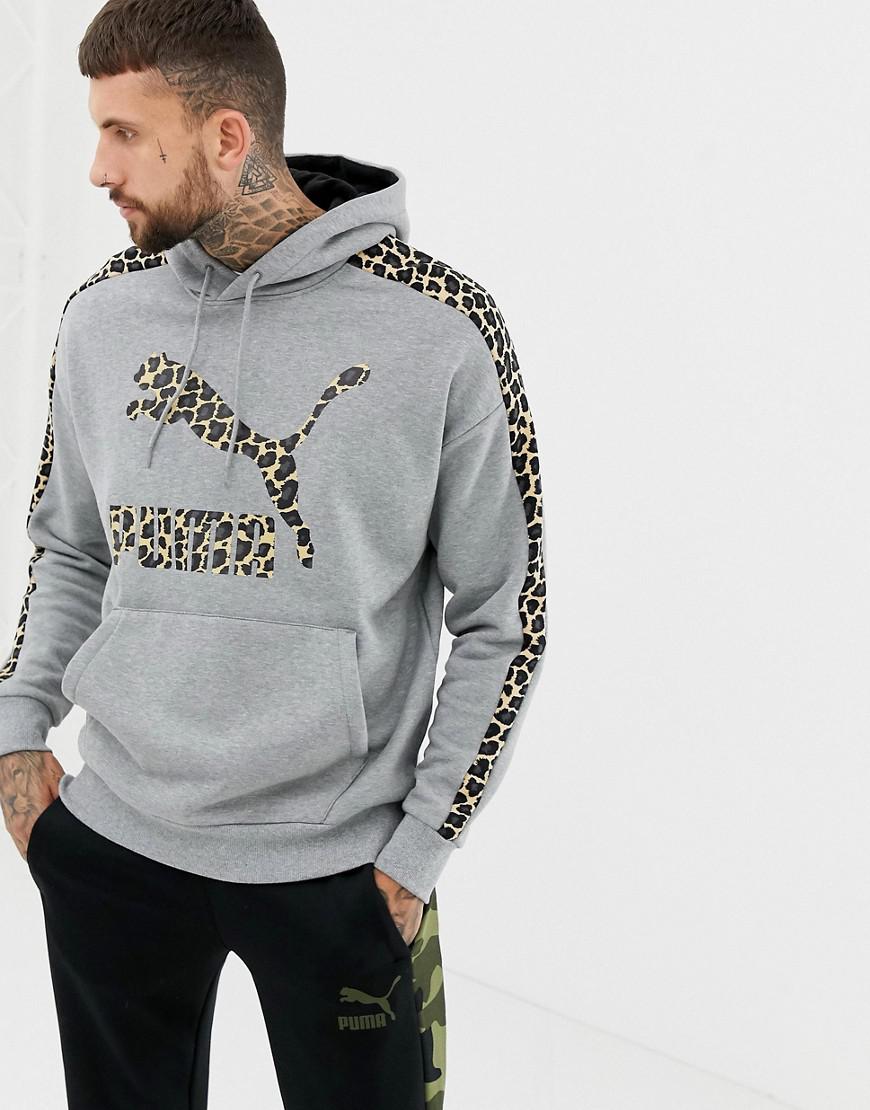 PUMA Cotton Pullover Hoodie With 