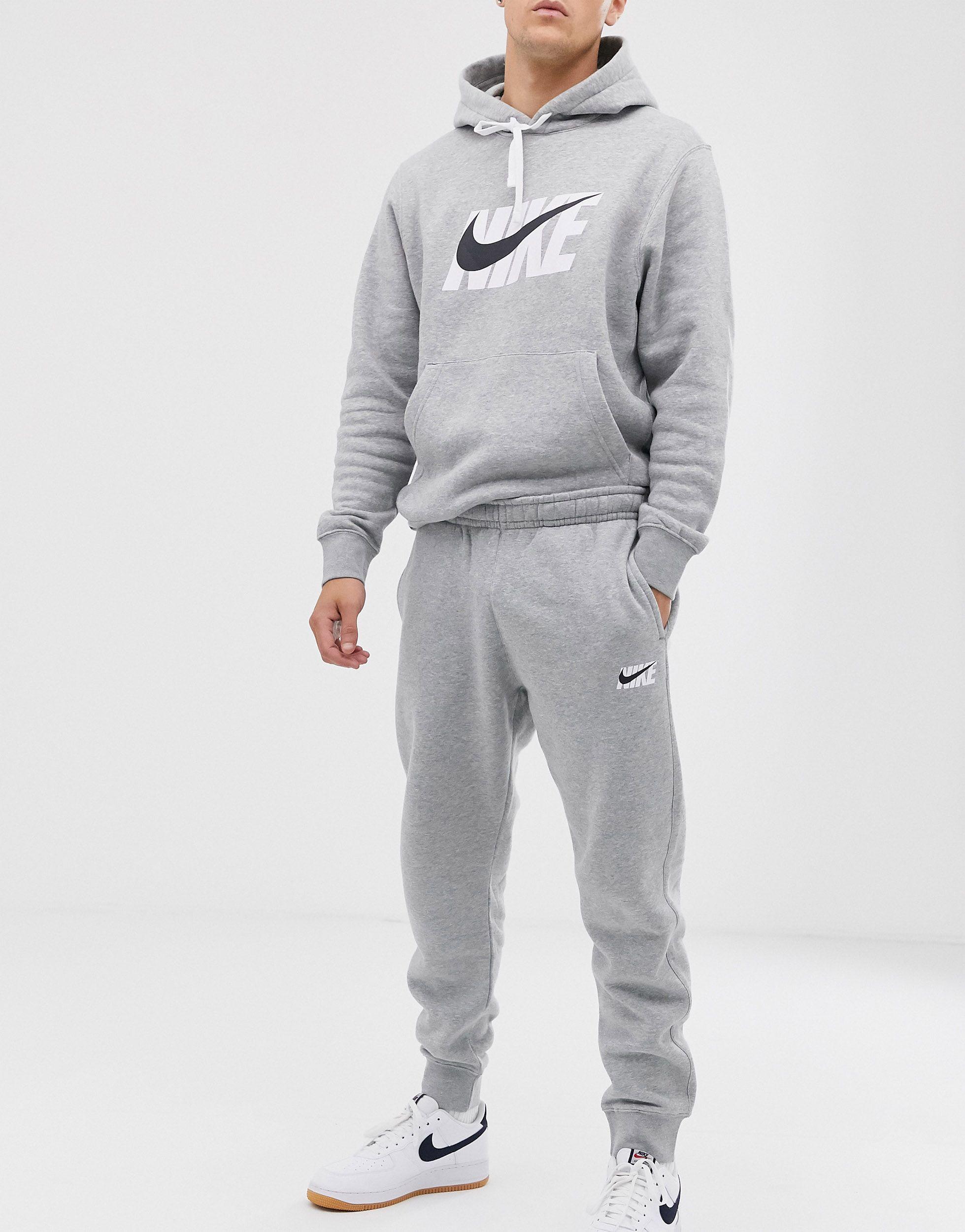 Nike Baumwolle – Trainingsanzug-Set in Grau für Herren | Lyst DE