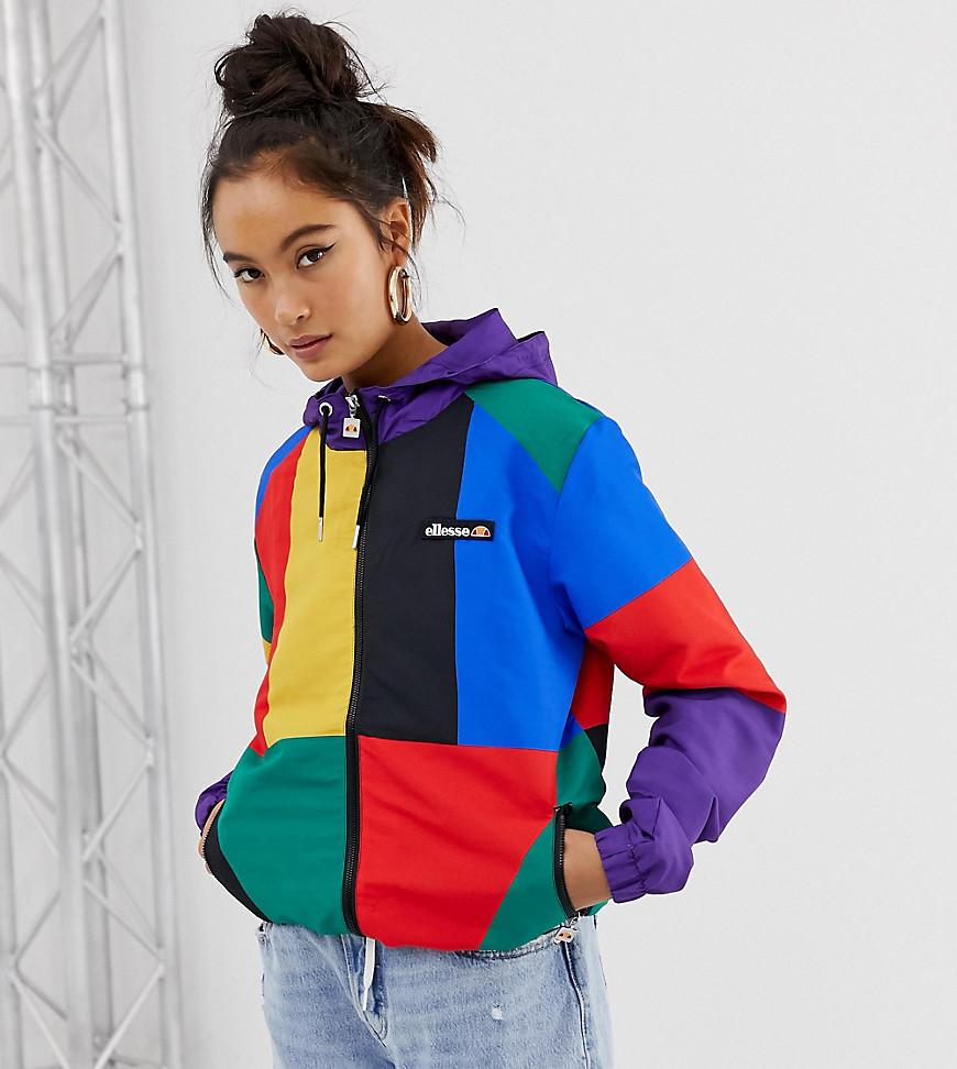 walk blast mouse Ellesse Hooded Jacket With Chest Logo In Color Block Exclusive To Asos in  Blue | Lyst