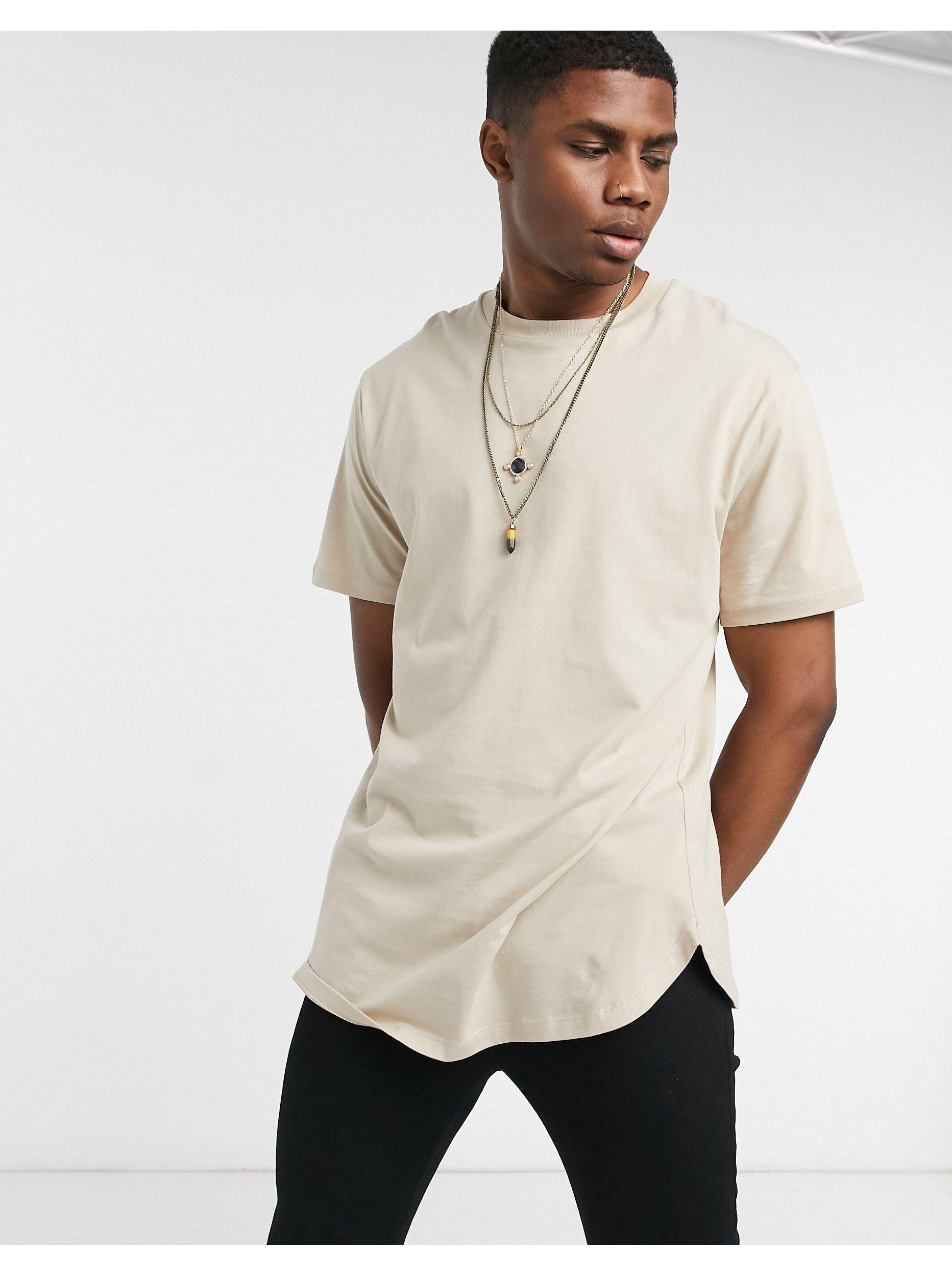 ASOS Cotton Relaxed Fit Longline T 