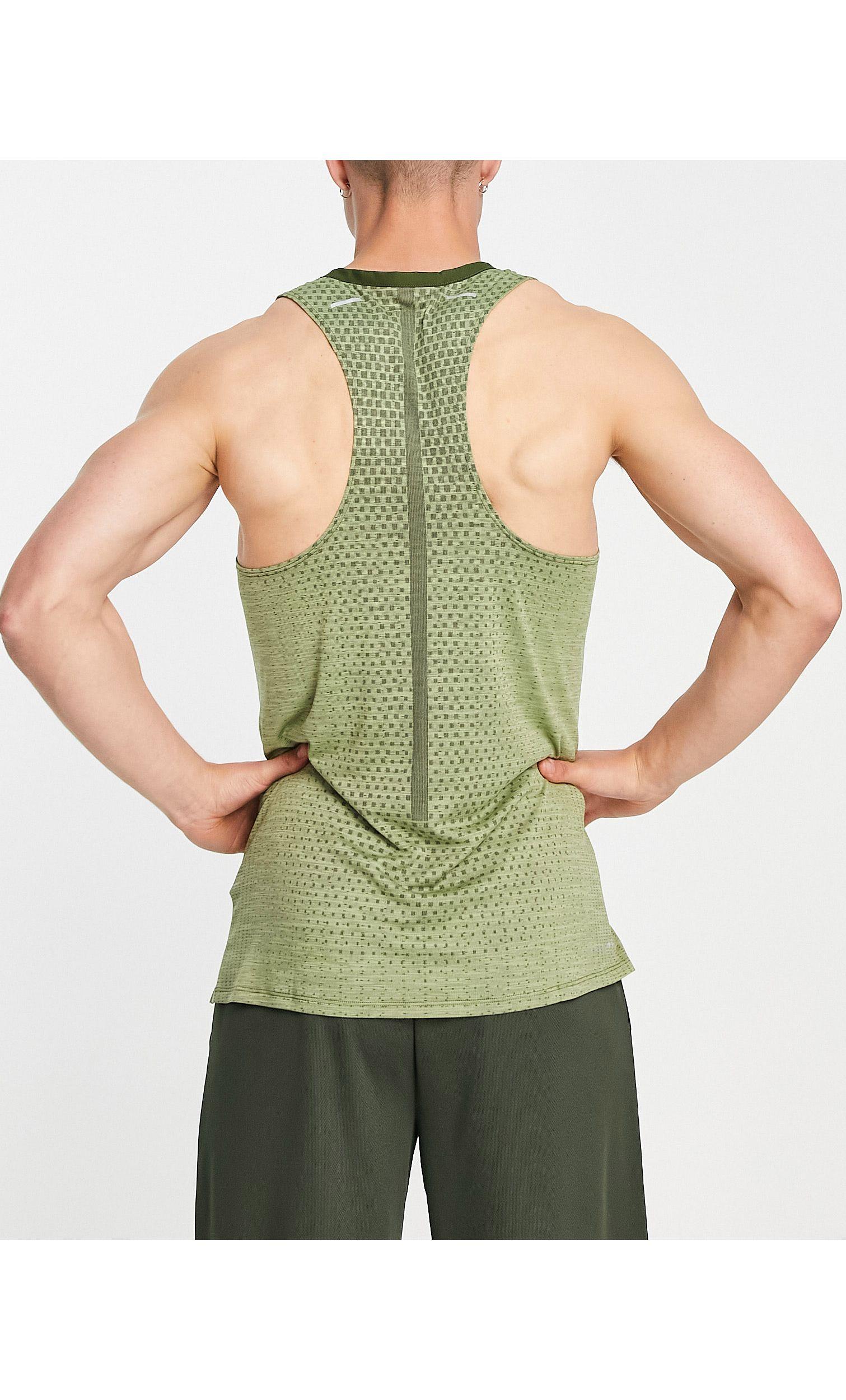melón Explícito Derecho Camiseta sin mangas techknit ultra adv dri-fit Nike de hombre de color  Verde | Lyst