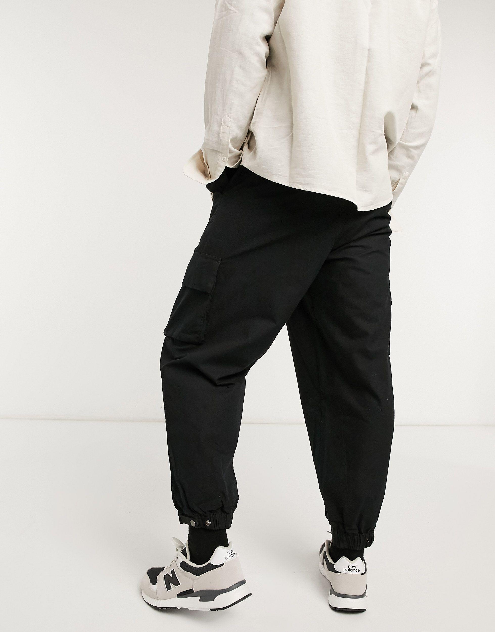 oversized cargo joggers