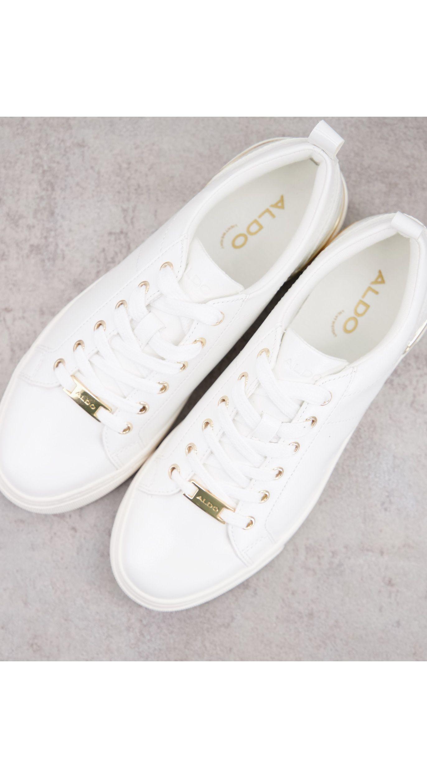 Zapatillas blancas con plataforma plana dilathiel ALDO de color Blanco |  Lyst