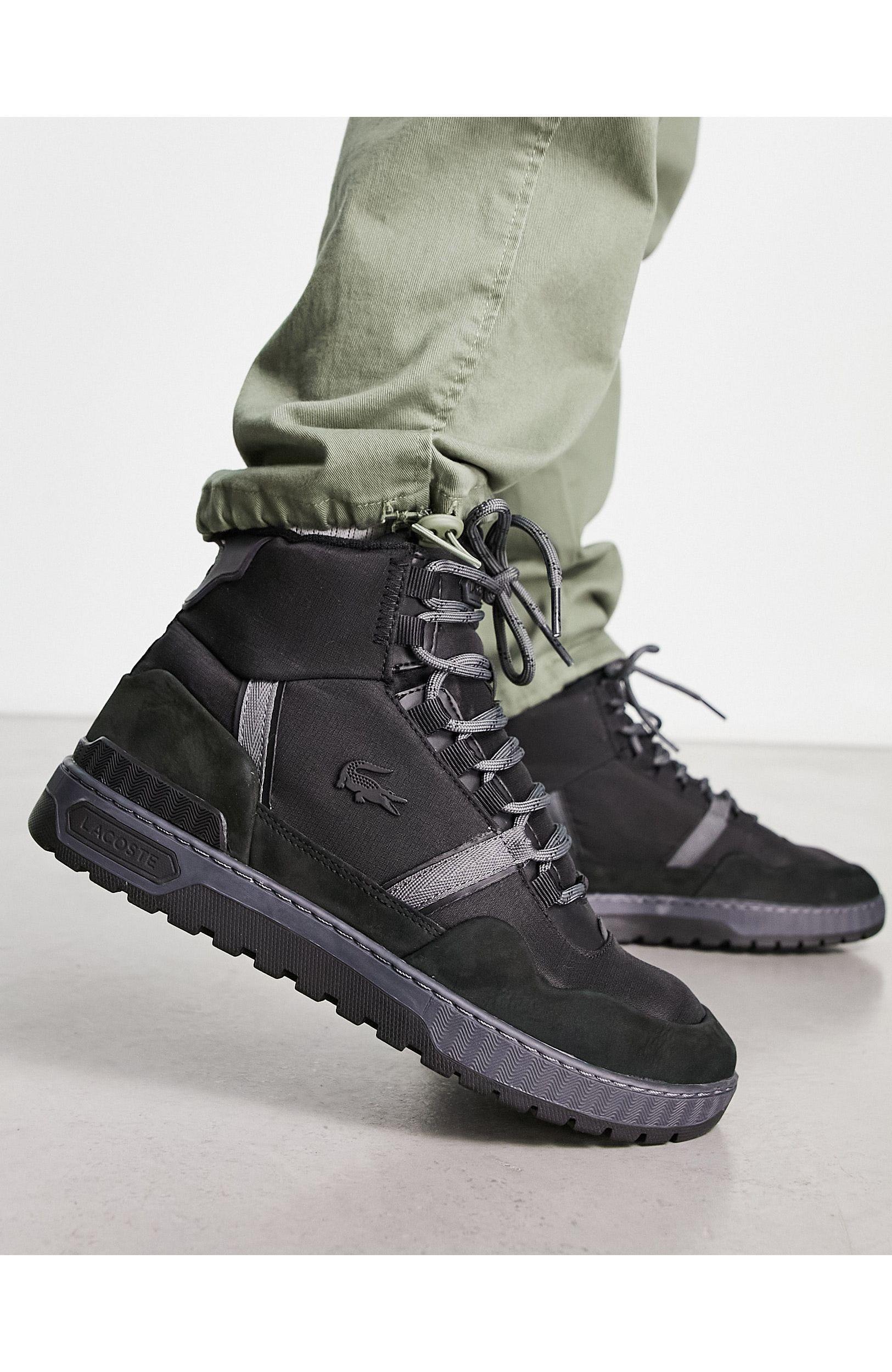Lacoste T-clip Winter Mid Boots in Metallic for Men | Lyst