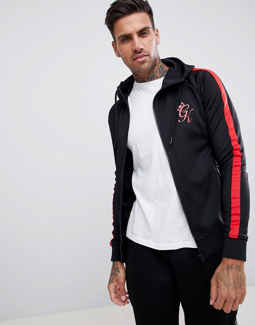 gym king black hoodie