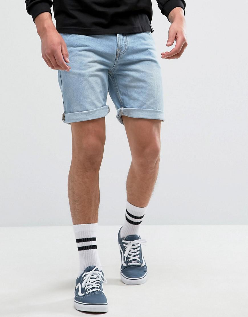 pull and bear denim shorts