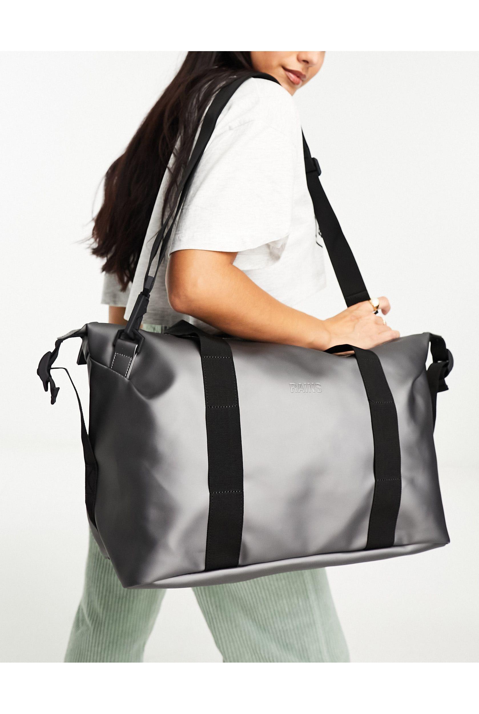 Rains Hilo Small Weekend Bag in Gray Lyst